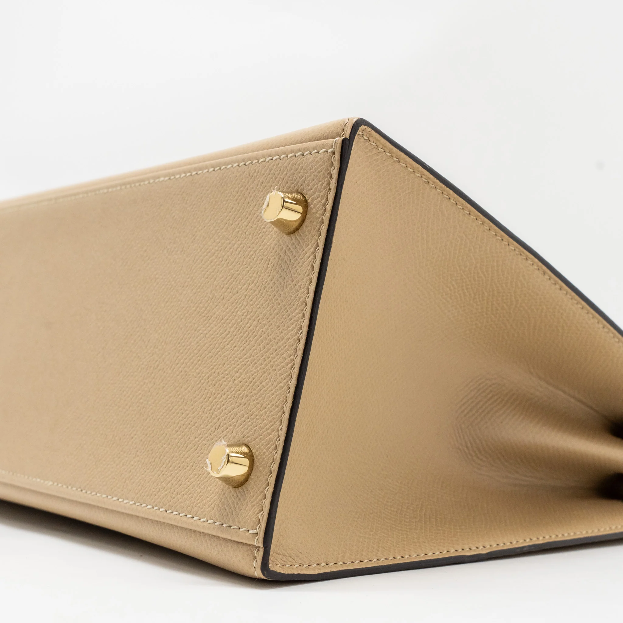 Hermes Kelly 28 Special Order Epsom Trench/Cuivre GHW Stamp C - Image 7