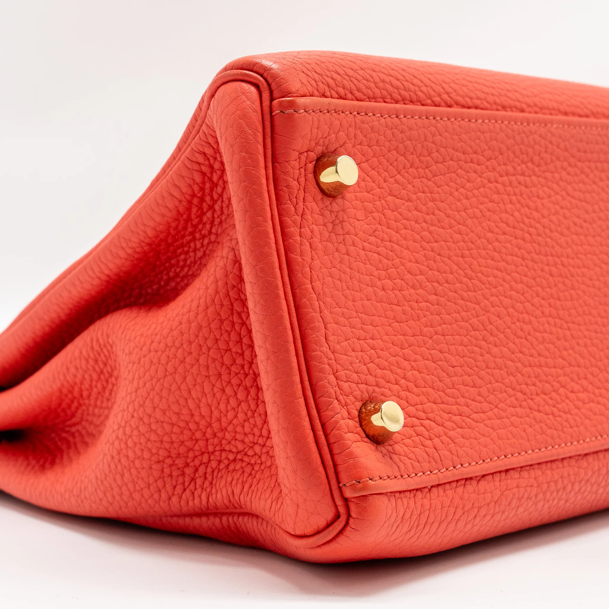 Hermes Kelly 32 Clemence T5 Rose Jaipur GHW Stamp Square R - Image 6
