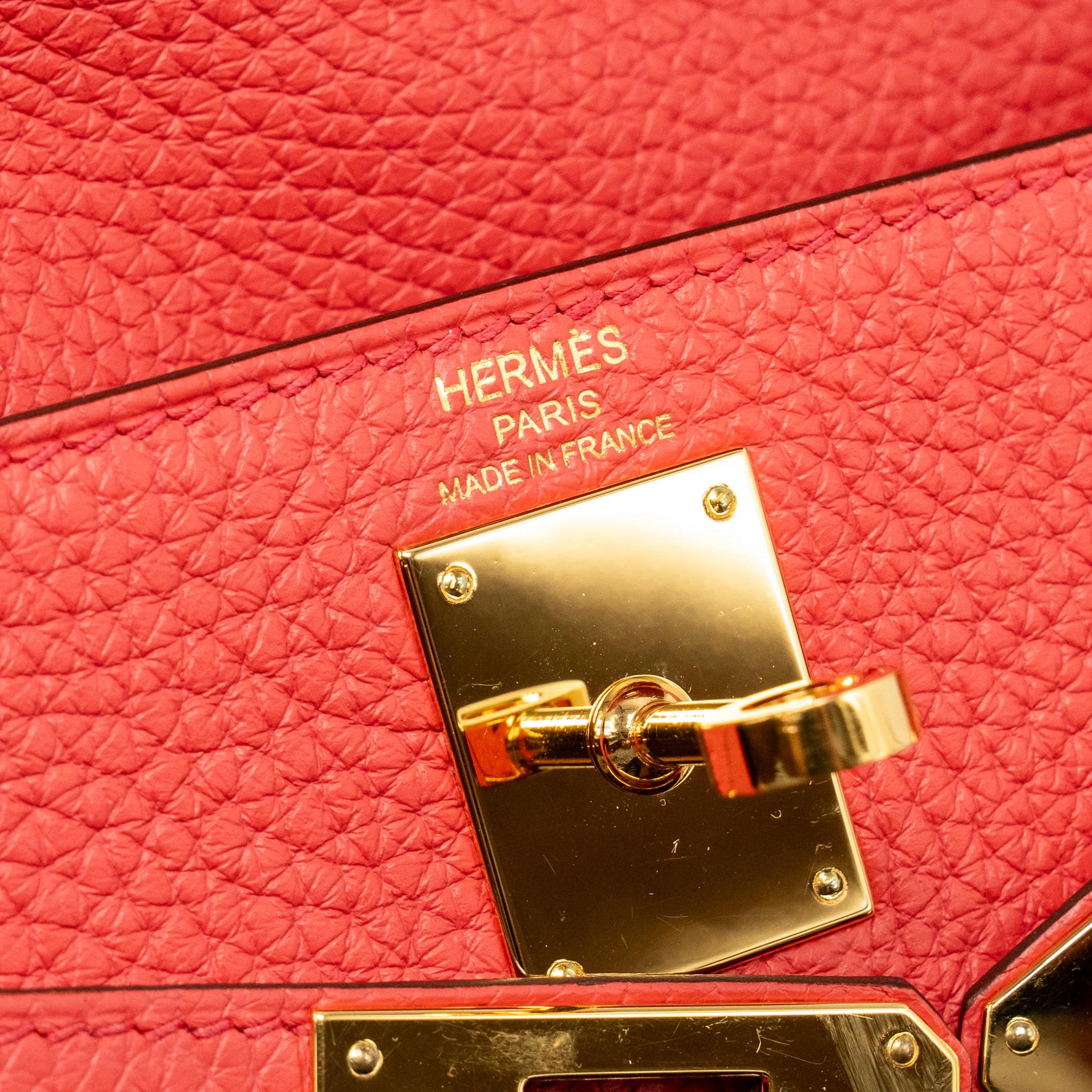 Hermes Kelly Ado Backpack Clemence A5 Bougainvillea GHW Stamp Y - Image 14