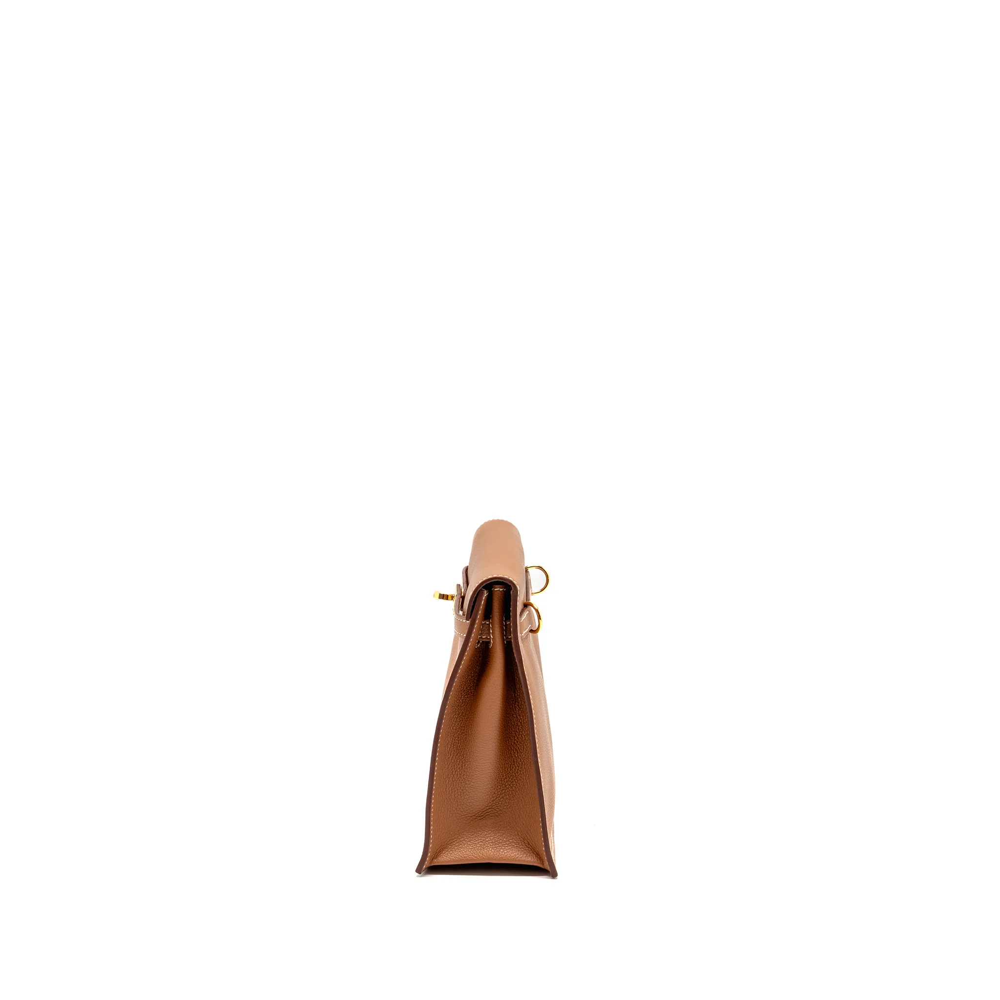 Hermes Kelly Danse Evercolor Gold GHW Stamp K - Image 4