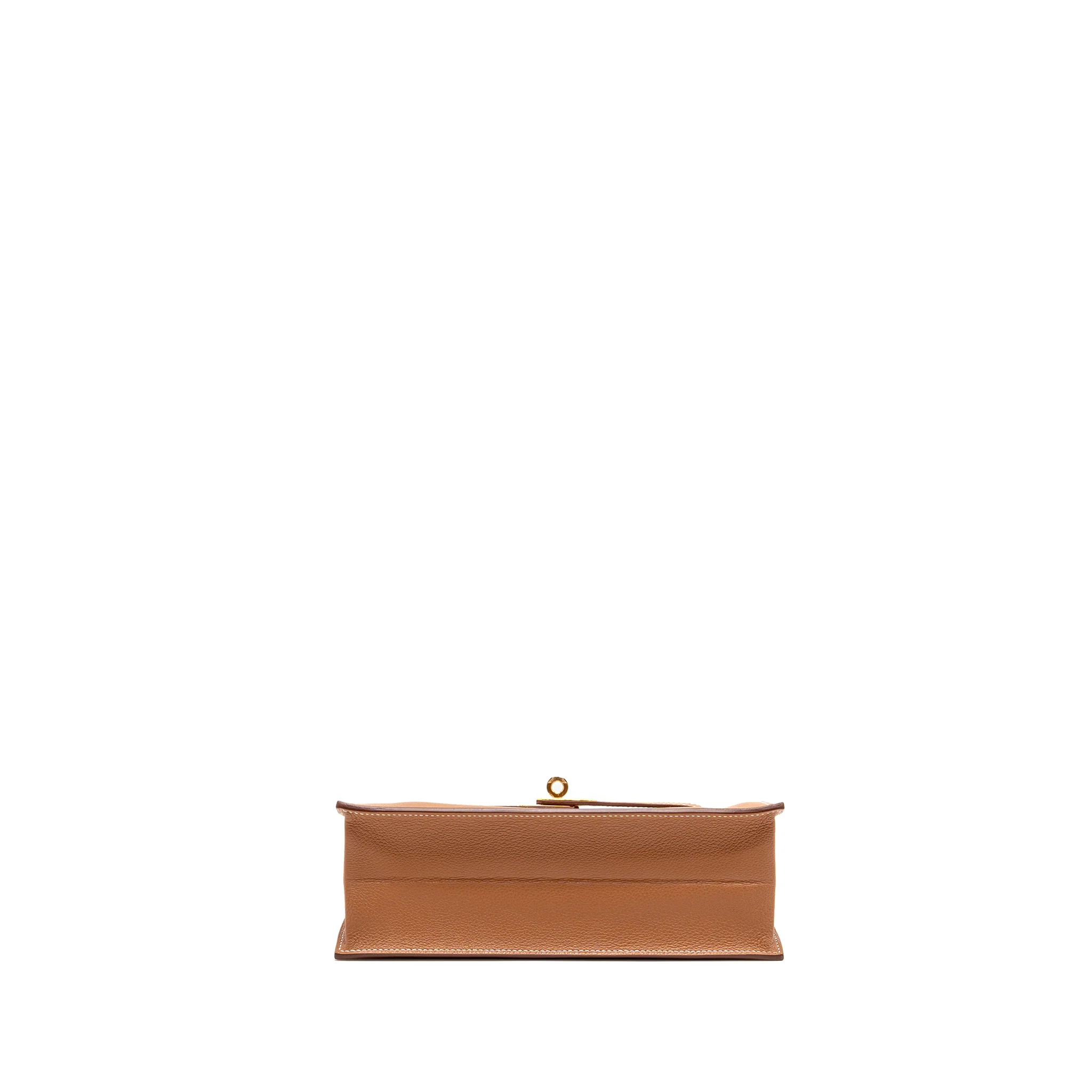 Hermes Kelly Danse Evercolor Gold GHW Stamp K - Image 6
