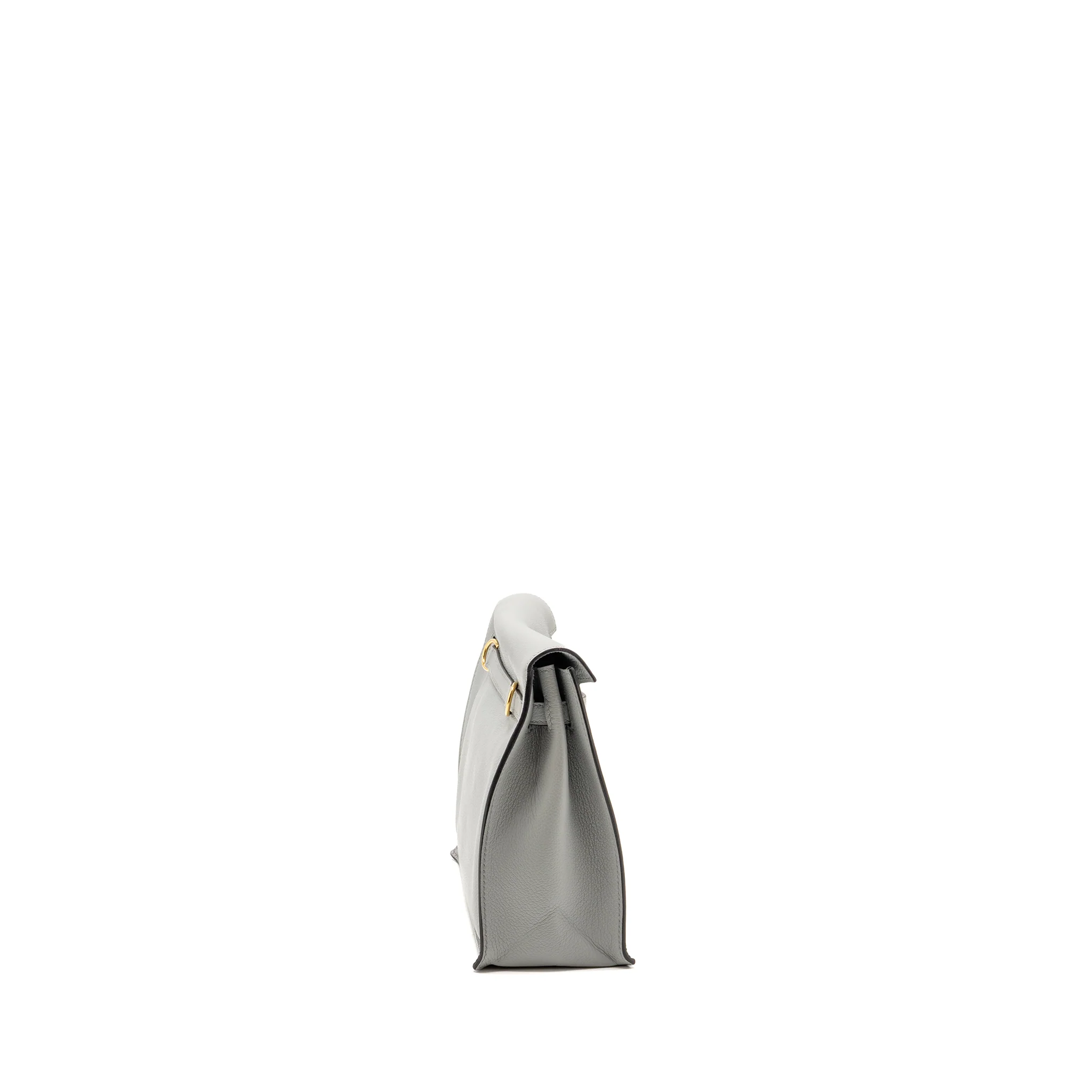 Hermes kelly Danse evercolor gris Mouette GHW stamp Z - Image 3