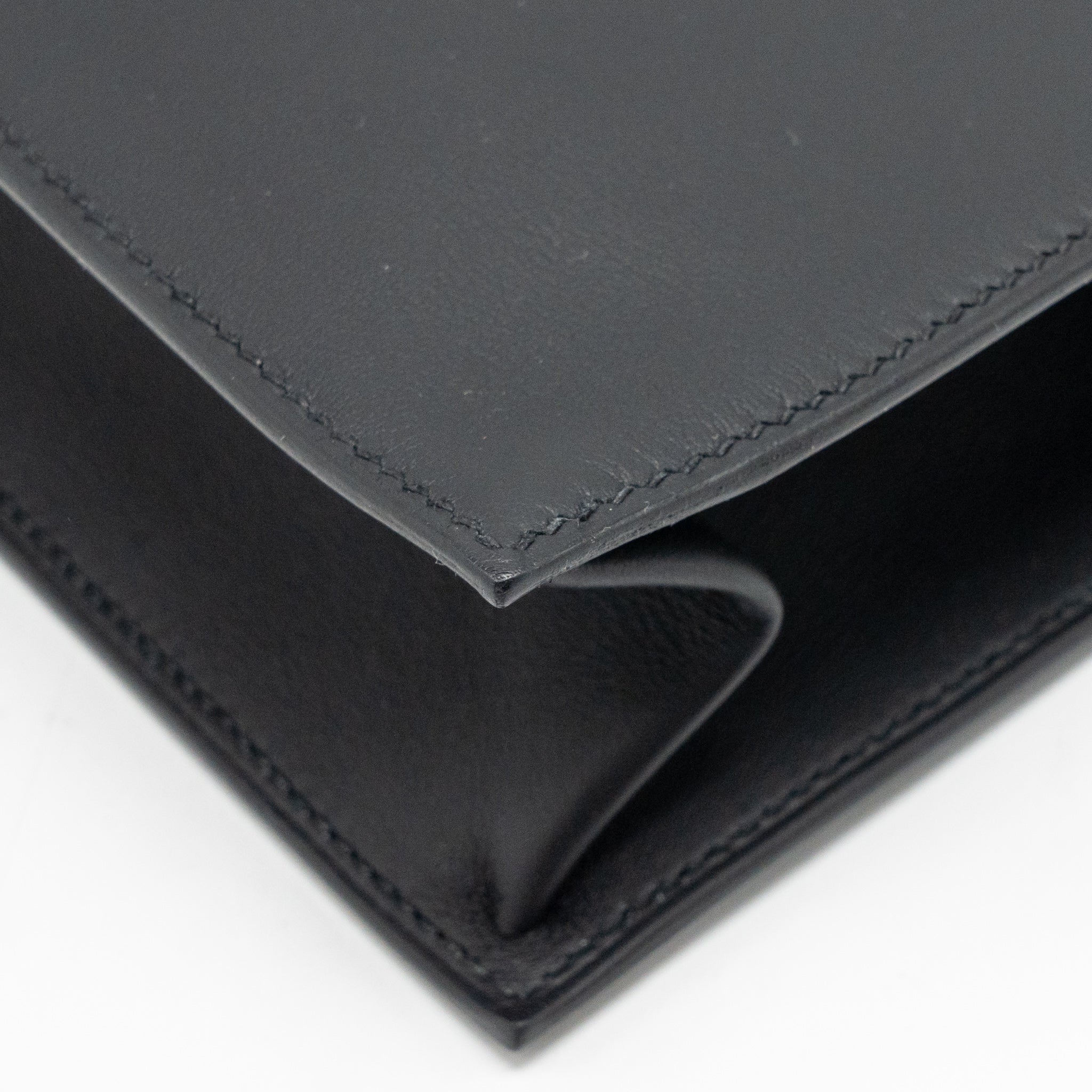 Hermes Kelly Danse Swift Black SHW Stamp K - Image 11