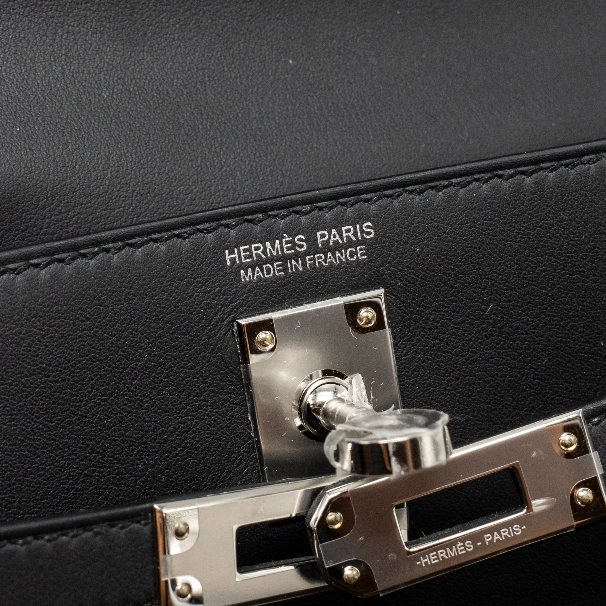 Hermes Kelly Danse Swift Black SHW Stamp K - Image 13