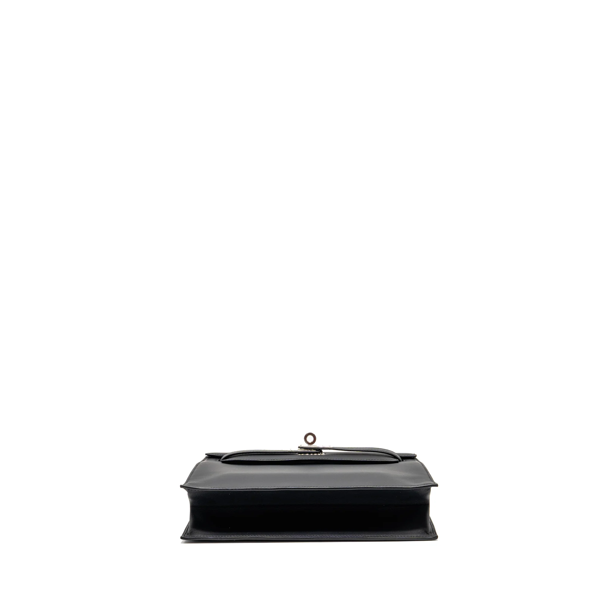 Hermes Kelly Danse Swift Black SHW Stamp K - Image 6