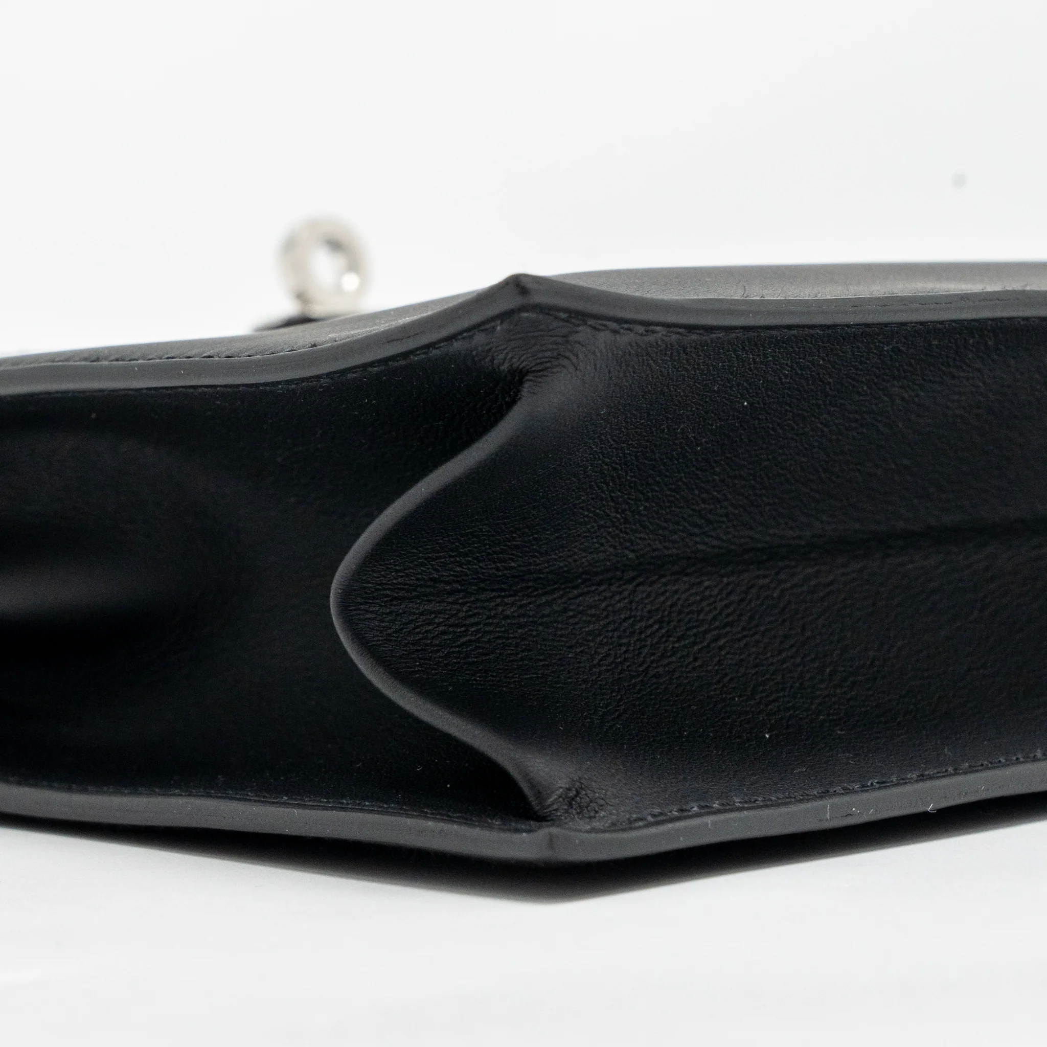 Hermes Kelly Danse Swift Black SHW Stamp K - Image 7