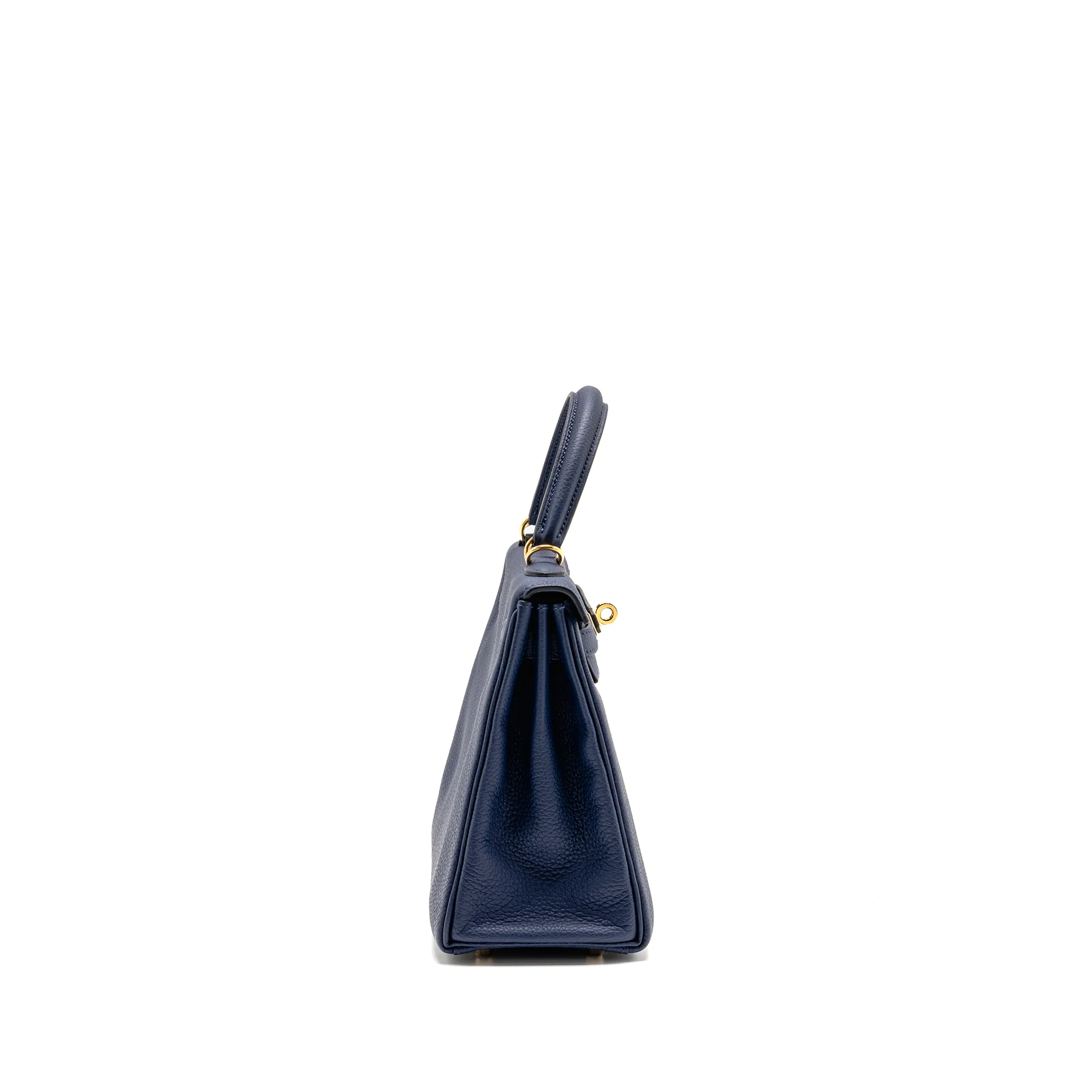 Hermes Kelly 25 Togo Bleu Saphir GHW Stamp Z - Image 3