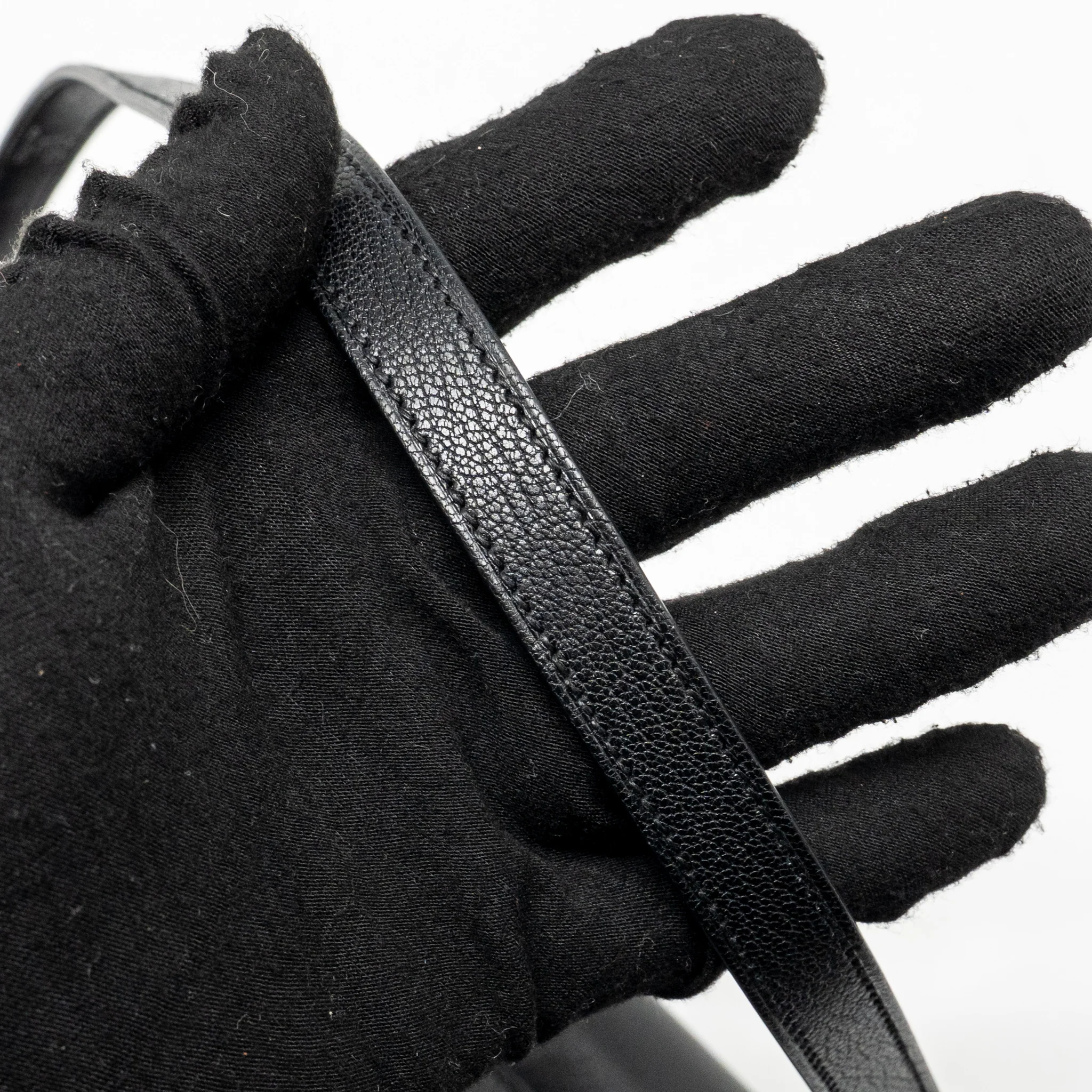 Hermes Kelly Elan Chèvre Chamkila Black SHW Stamp B - Image 18