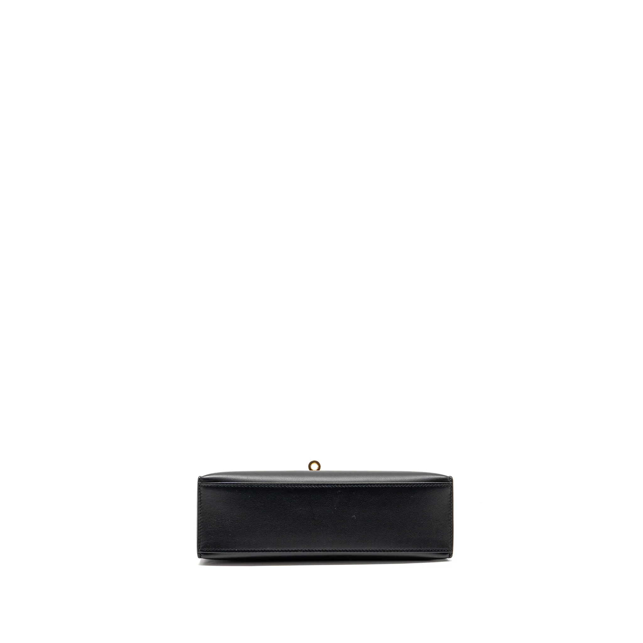 Hermes Kelly Pochette Swift Black GHW Stamp Y - Image 6