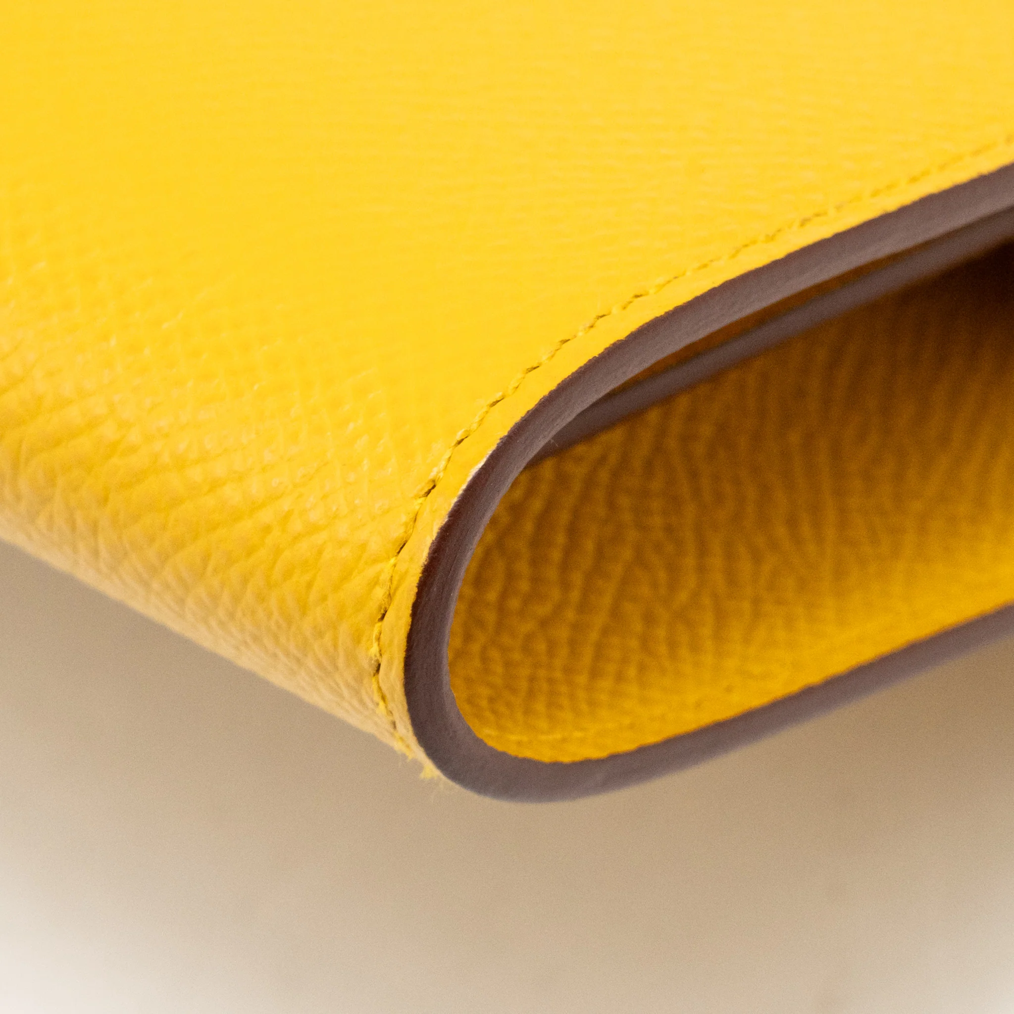 Hermes Kelly to Go Epsom 9D Jaune Ambre SHW Stamp Y - Image 10