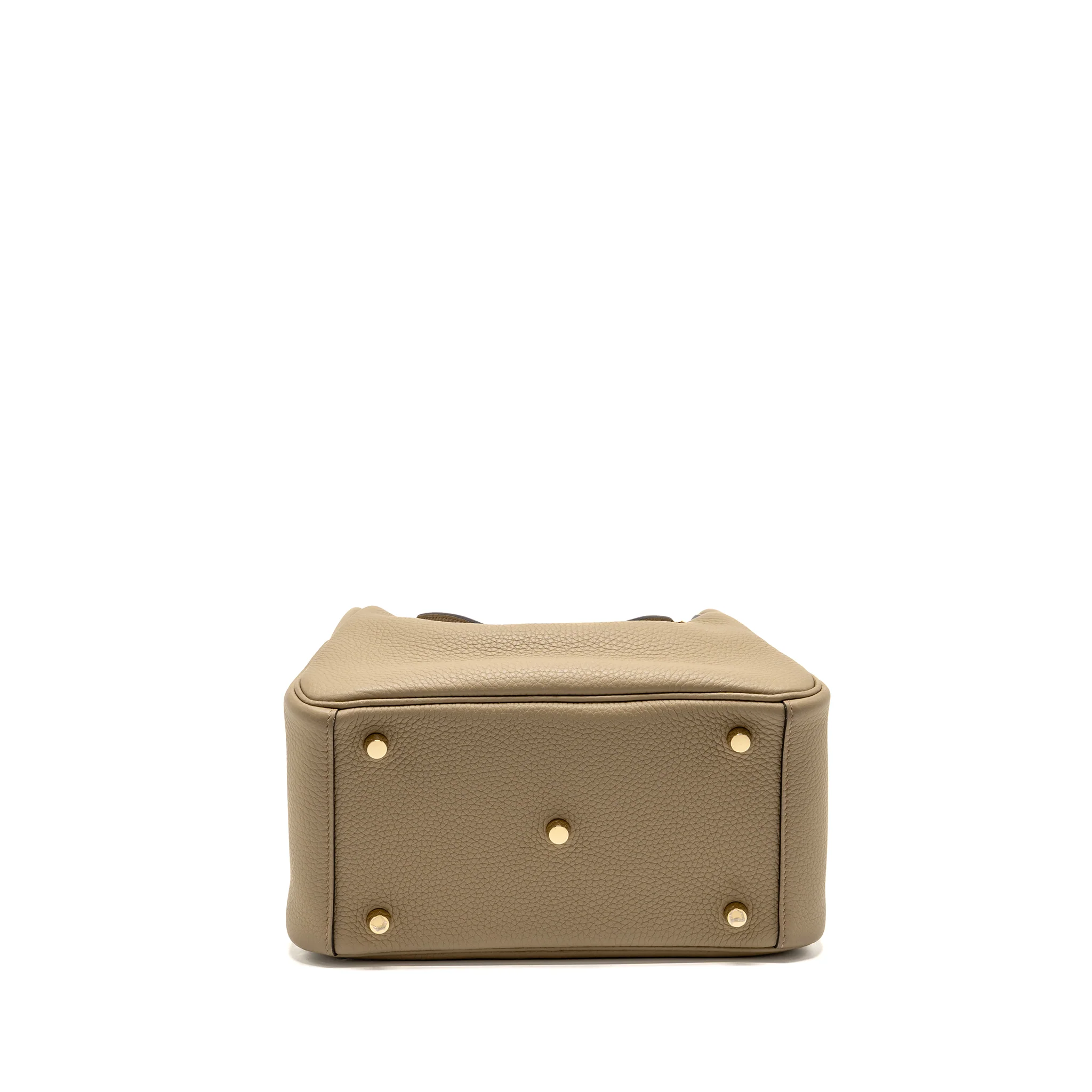Hermes Lindy 26 Clemence Beige Marfa GHW Stamp W - Image 6