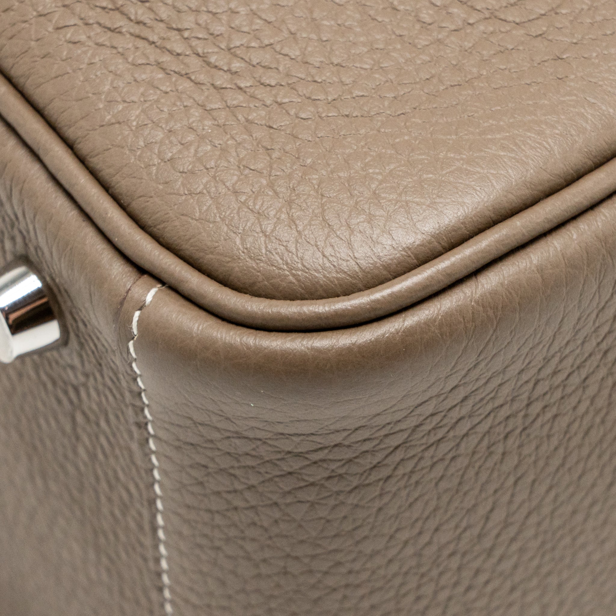 Hermes Lindy 26 Clemence Etoupe SHW Stamp Y - Image 10
