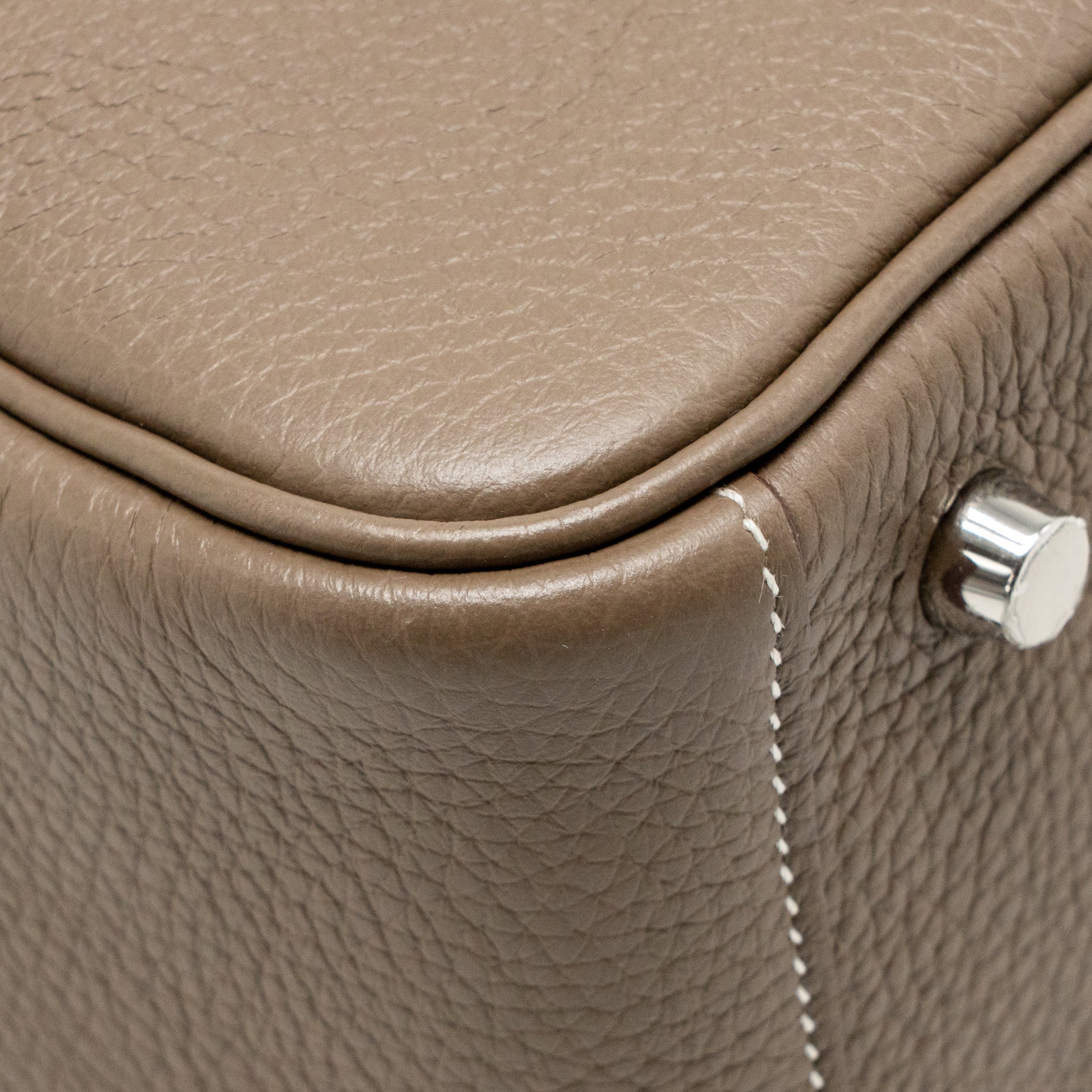 Hermes Lindy 26 Clemence Etoupe SHW Stamp Y - Image 11