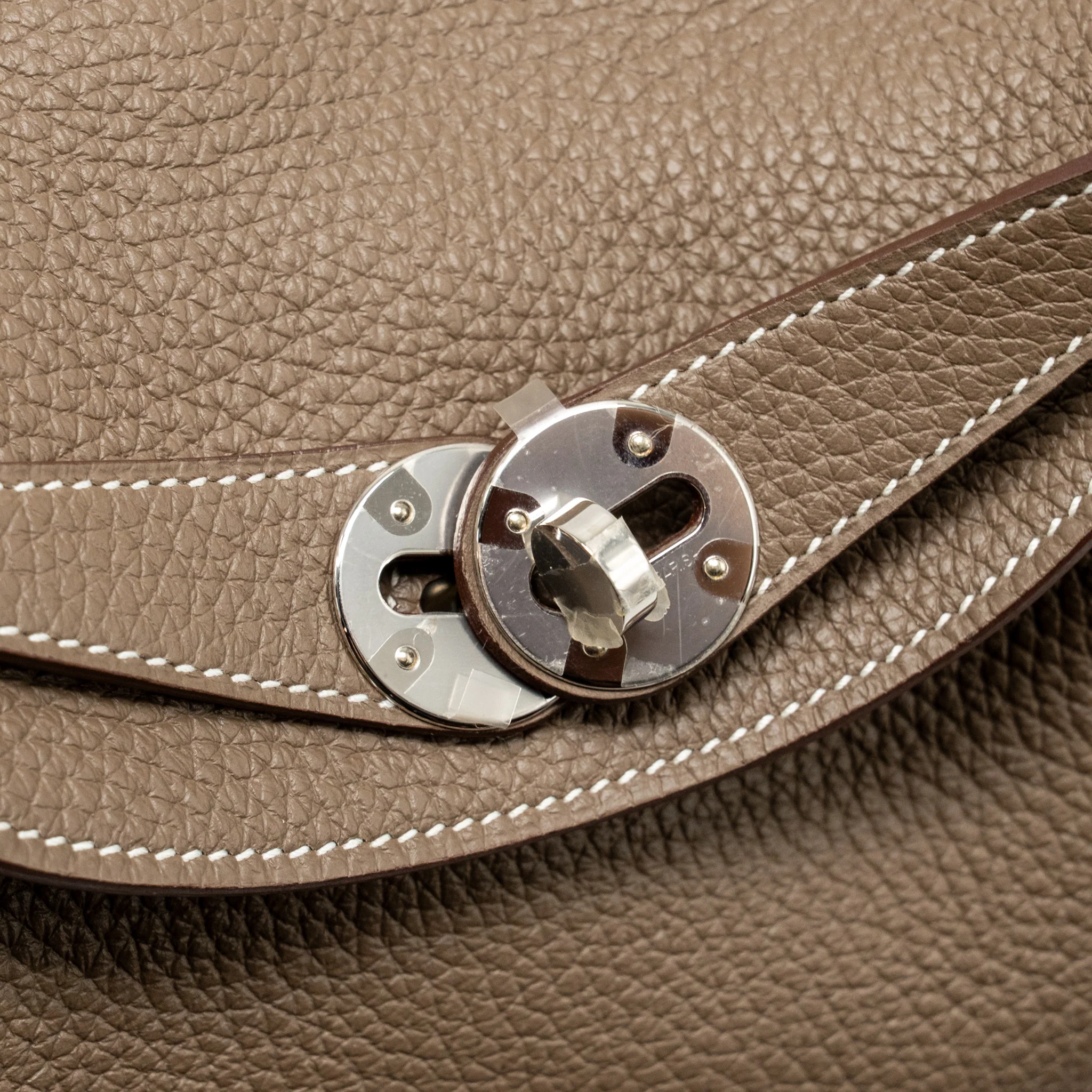 Hermes Lindy 26 Clemence Etoupe SHW Stamp Y - Image 14