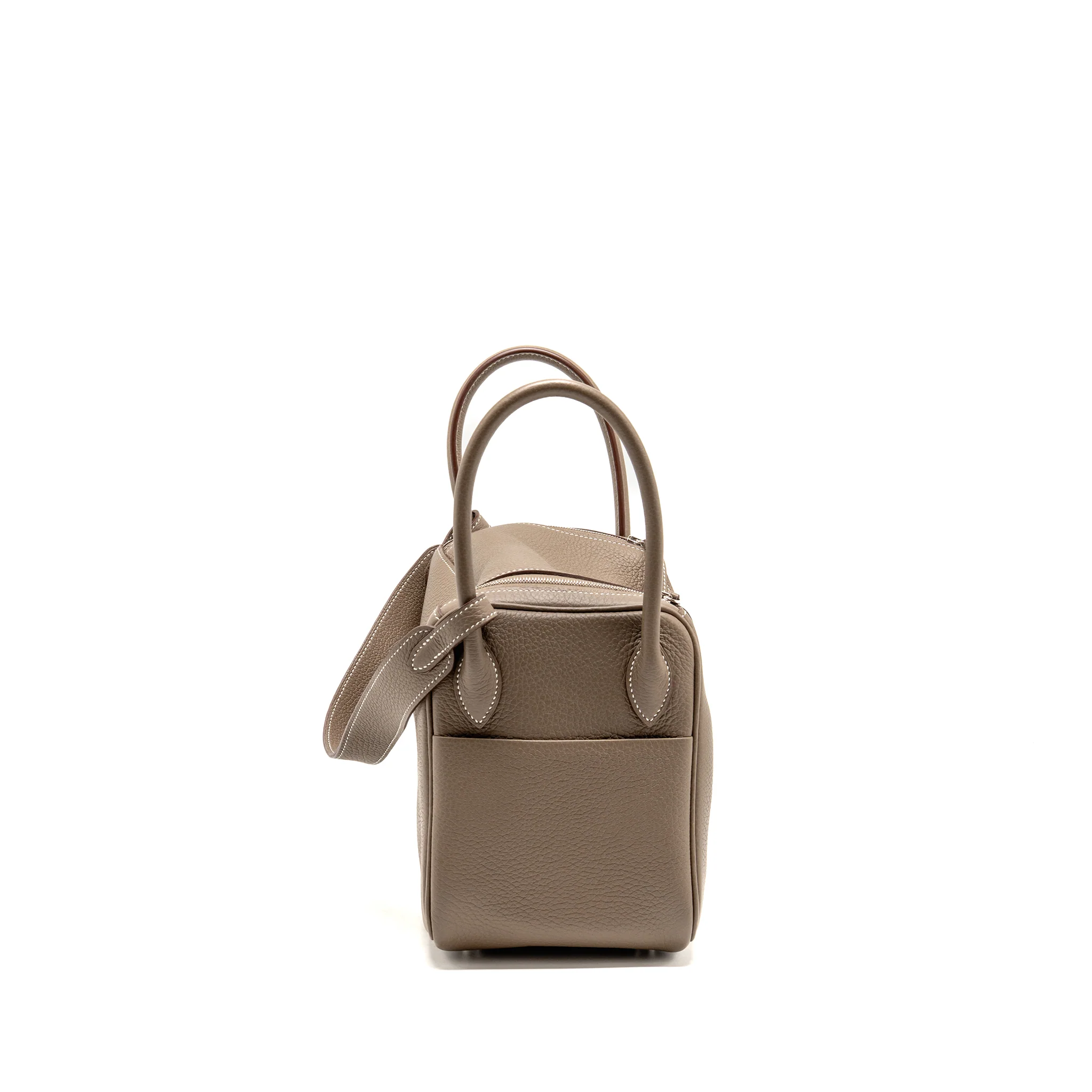Hermes Lindy 26 Clemence Etoupe SHW Stamp Y - Image 3