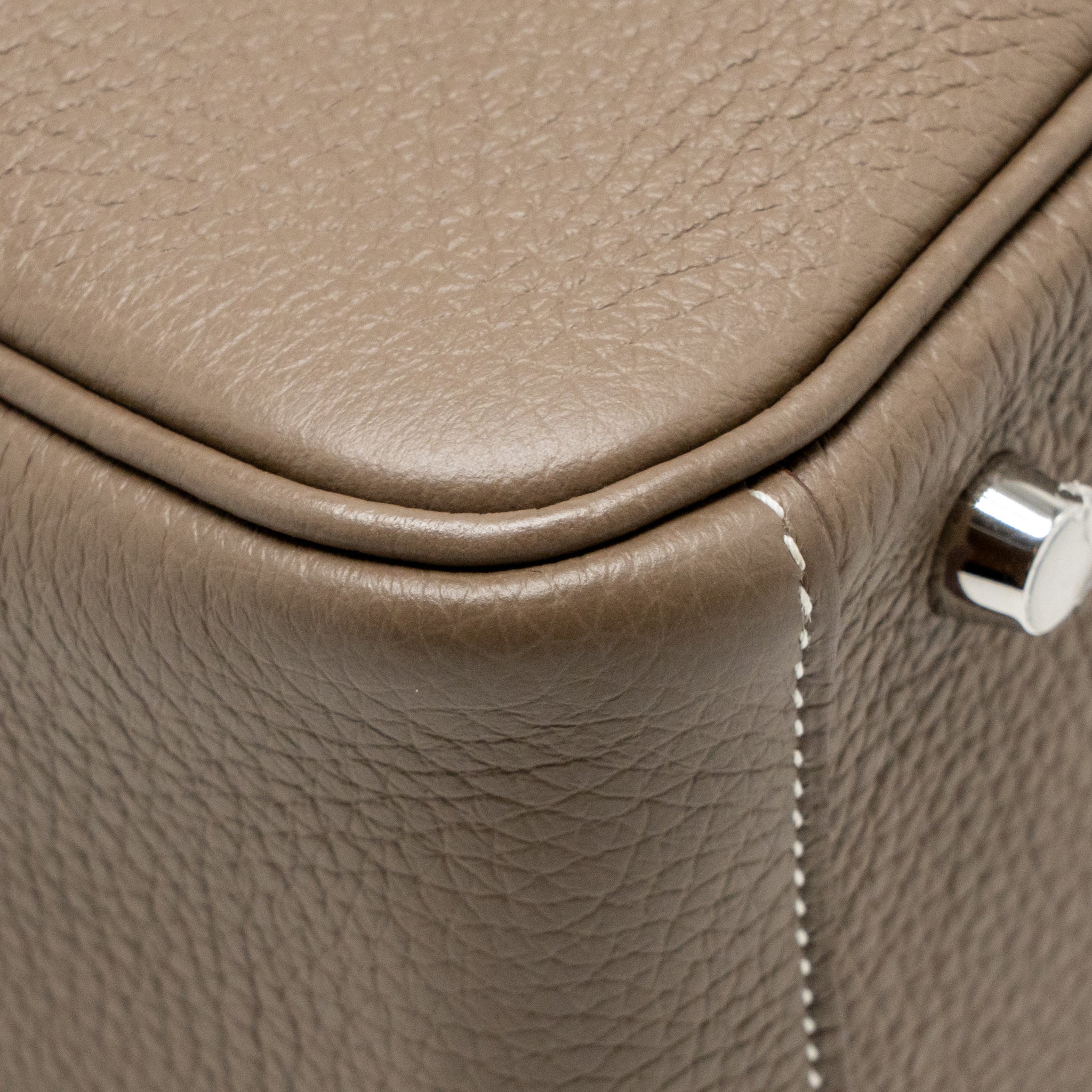 Hermes Lindy 26 Clemence Etoupe SHW Stamp Y - Image 9