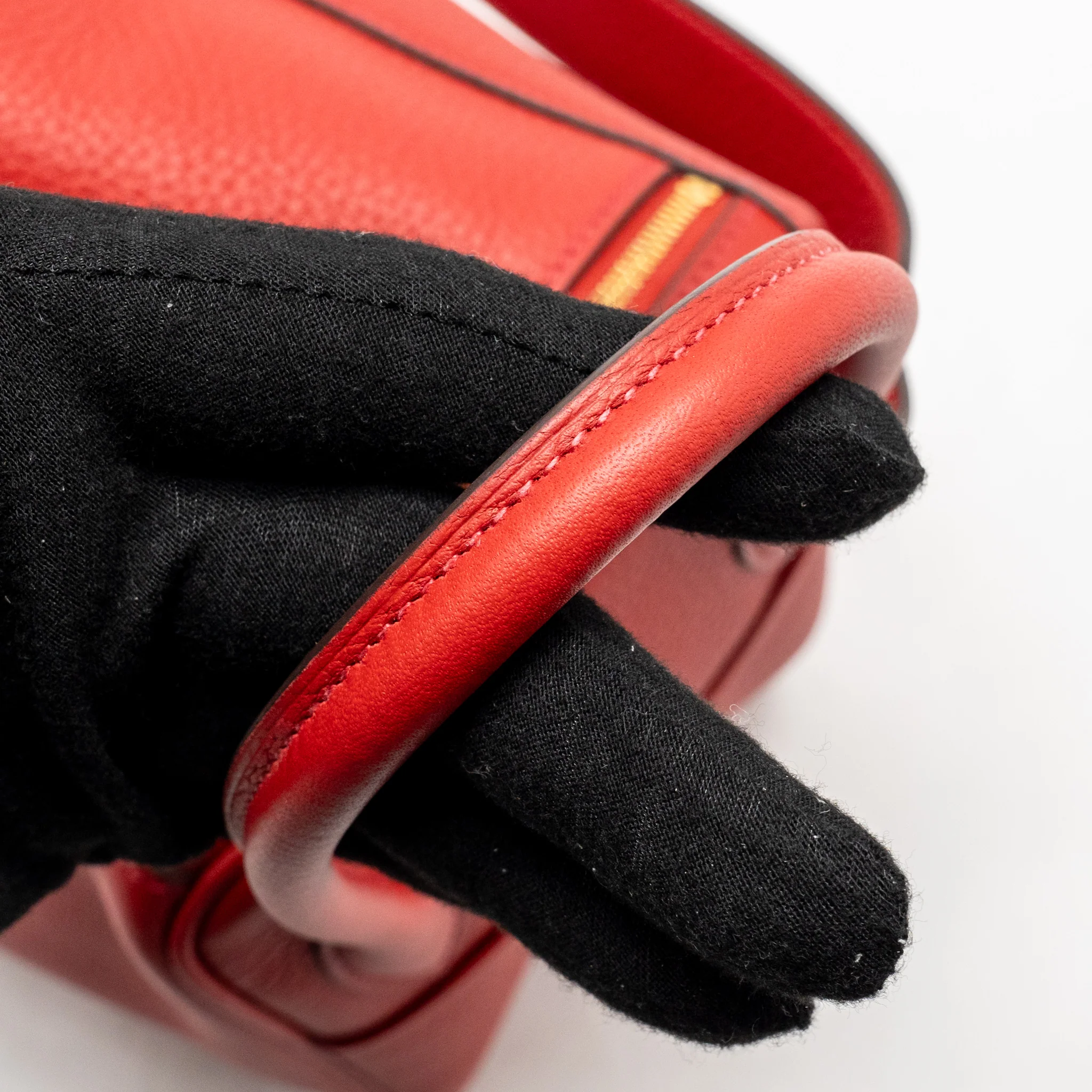Hermes Lindy 26 clemence rouge Casaque GHW stamp X - Image 14