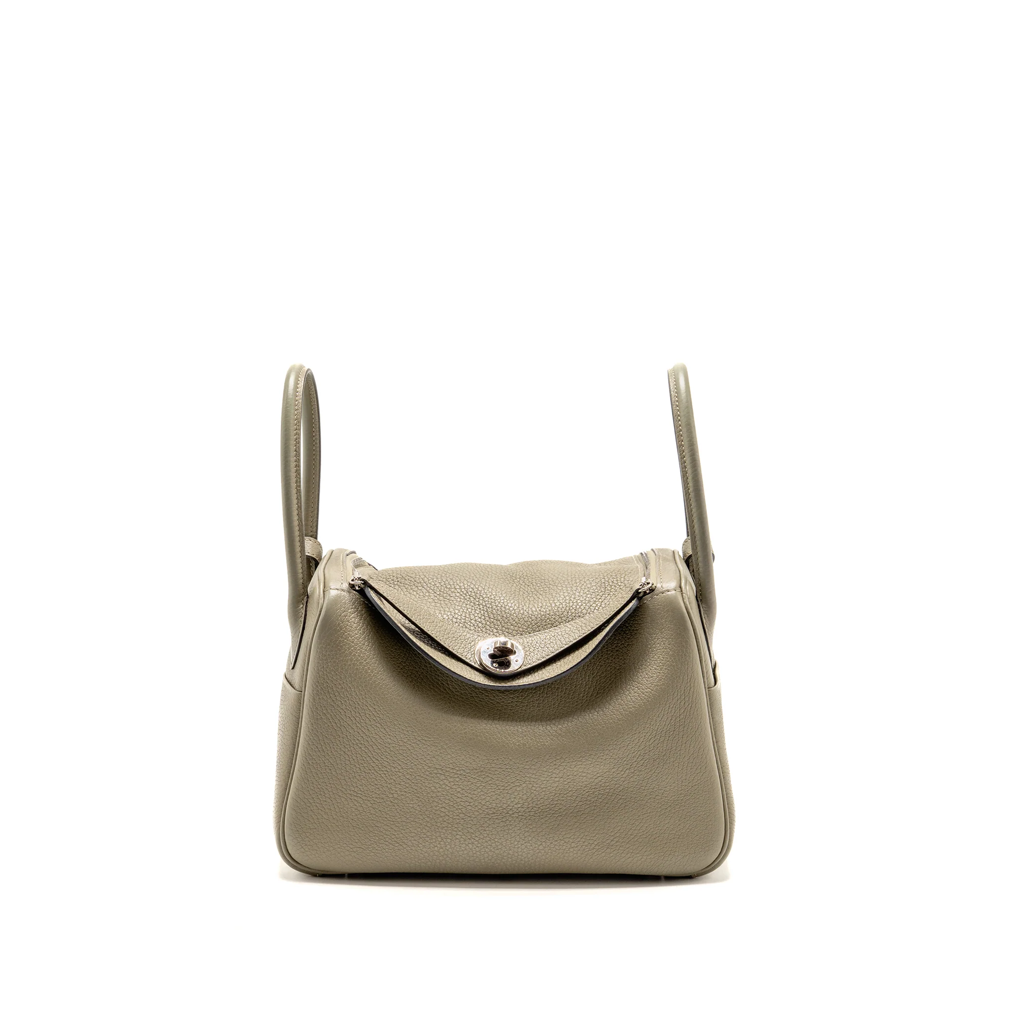 Hermes Lindy 26 Clemence Sage SHW Stamp A