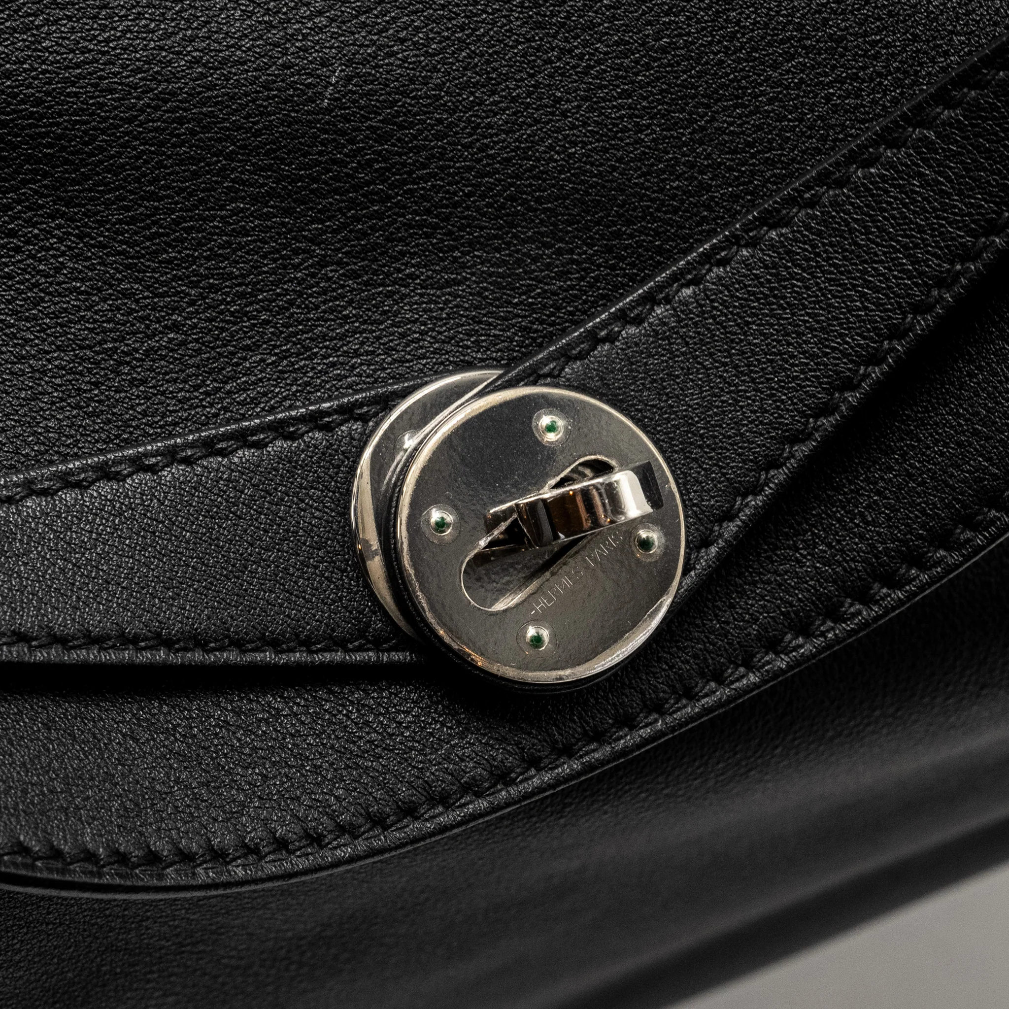 Hermes Lindy 26 Swift Black SHW Stamp X - Image 16