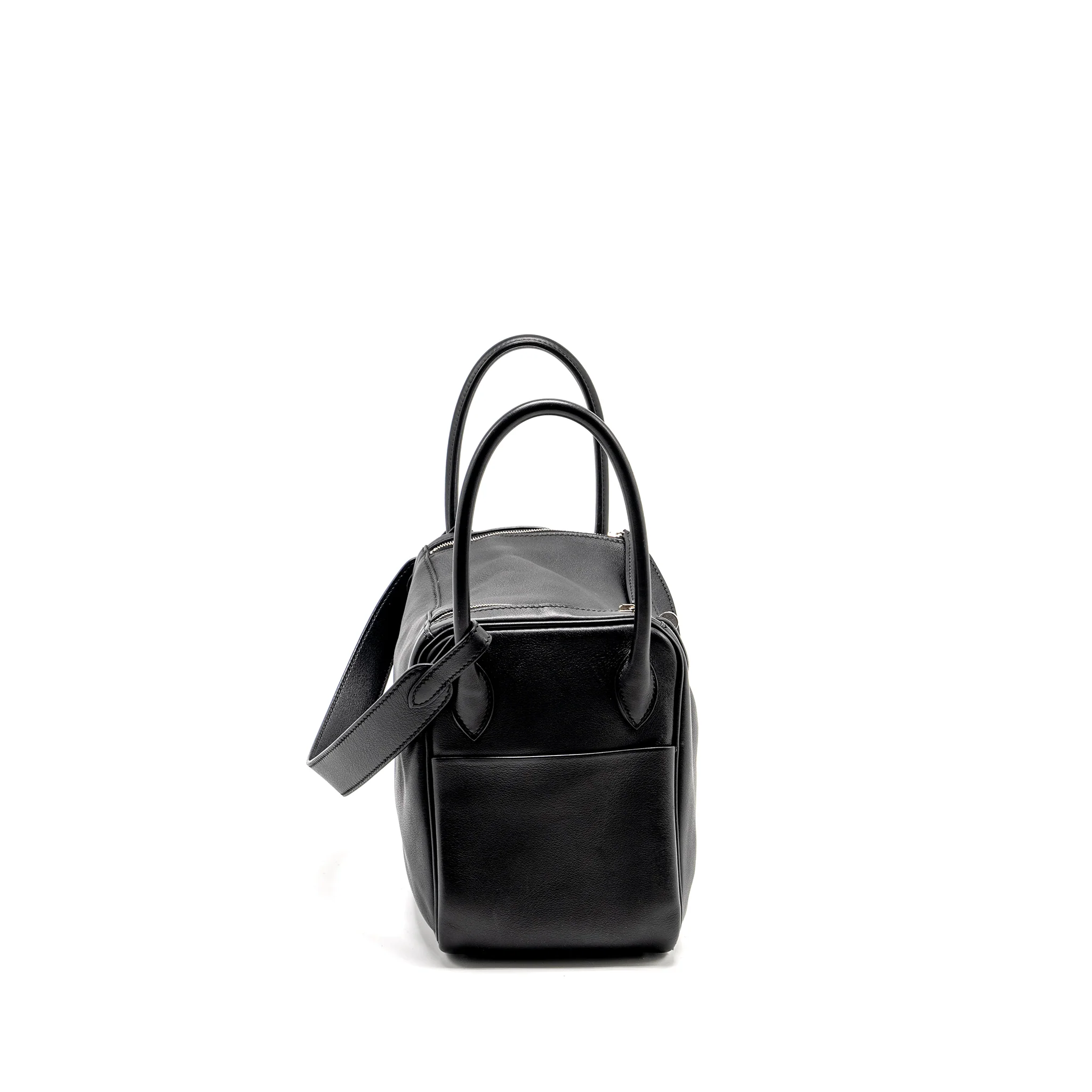 Hermes Lindy 26 Swift Black SHW Stamp X - Image 4