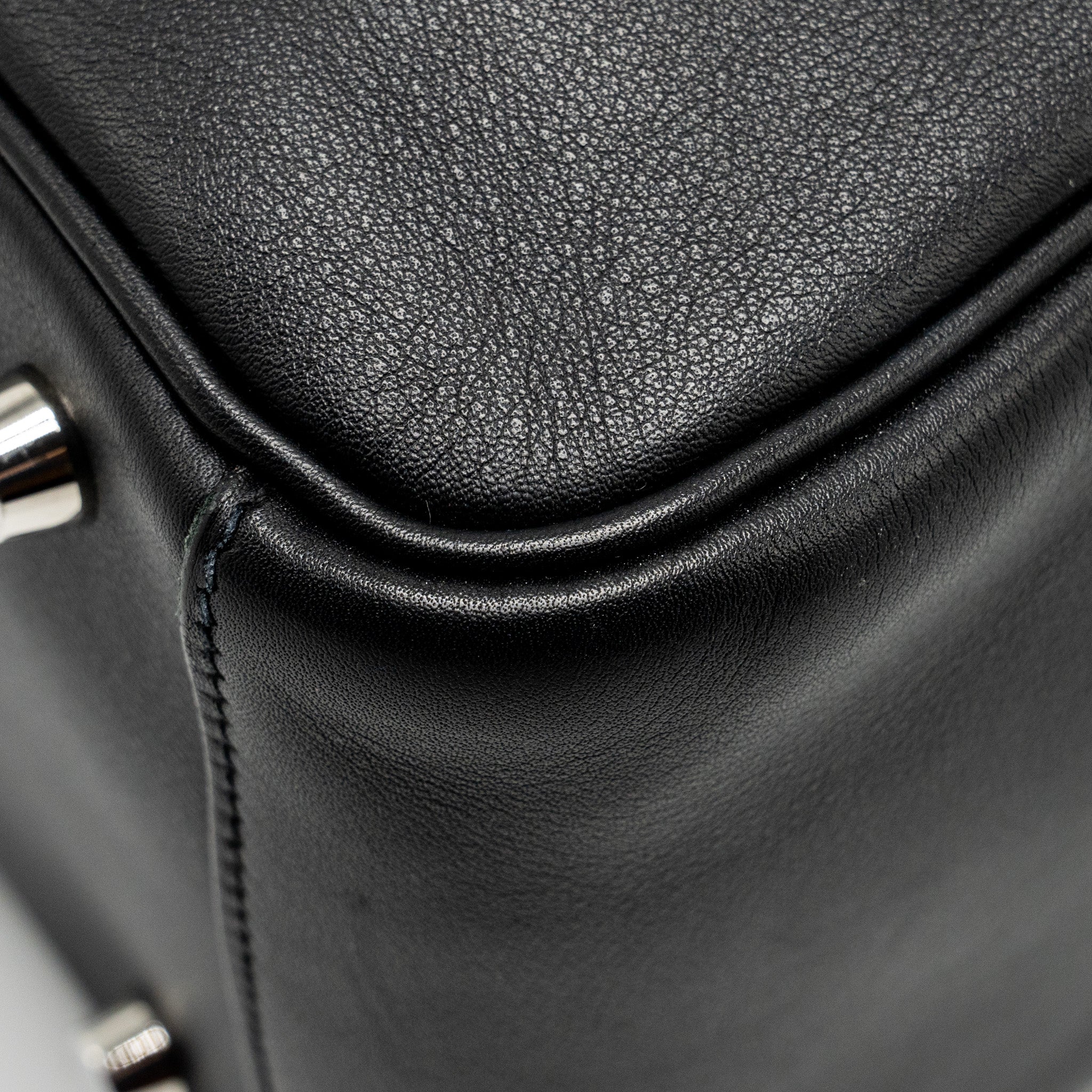 Hermes Lindy 26 Swift Black SHW Stamp X - Image 9