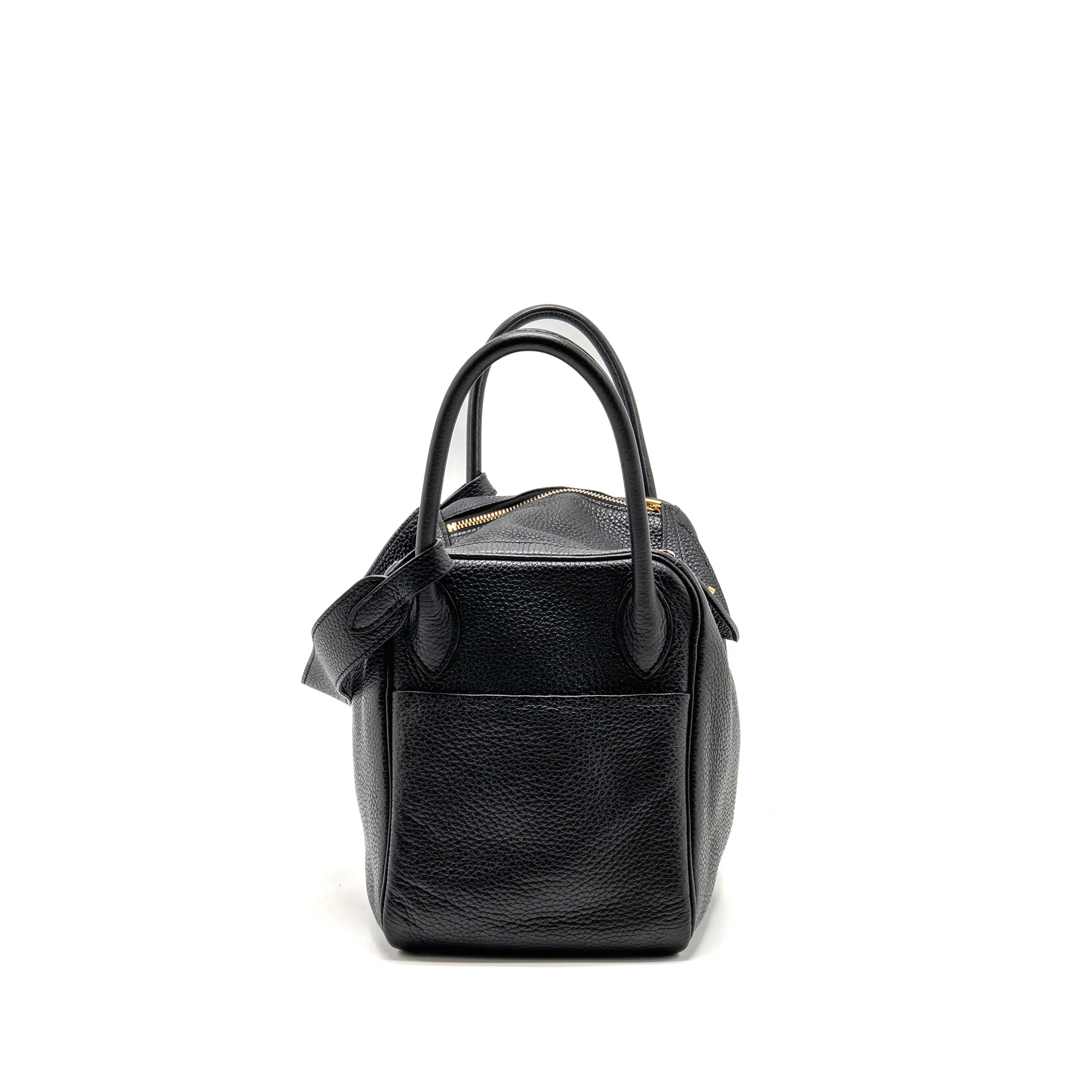 Hermes lindy 30 clemence black GHW stamp X - Image 3