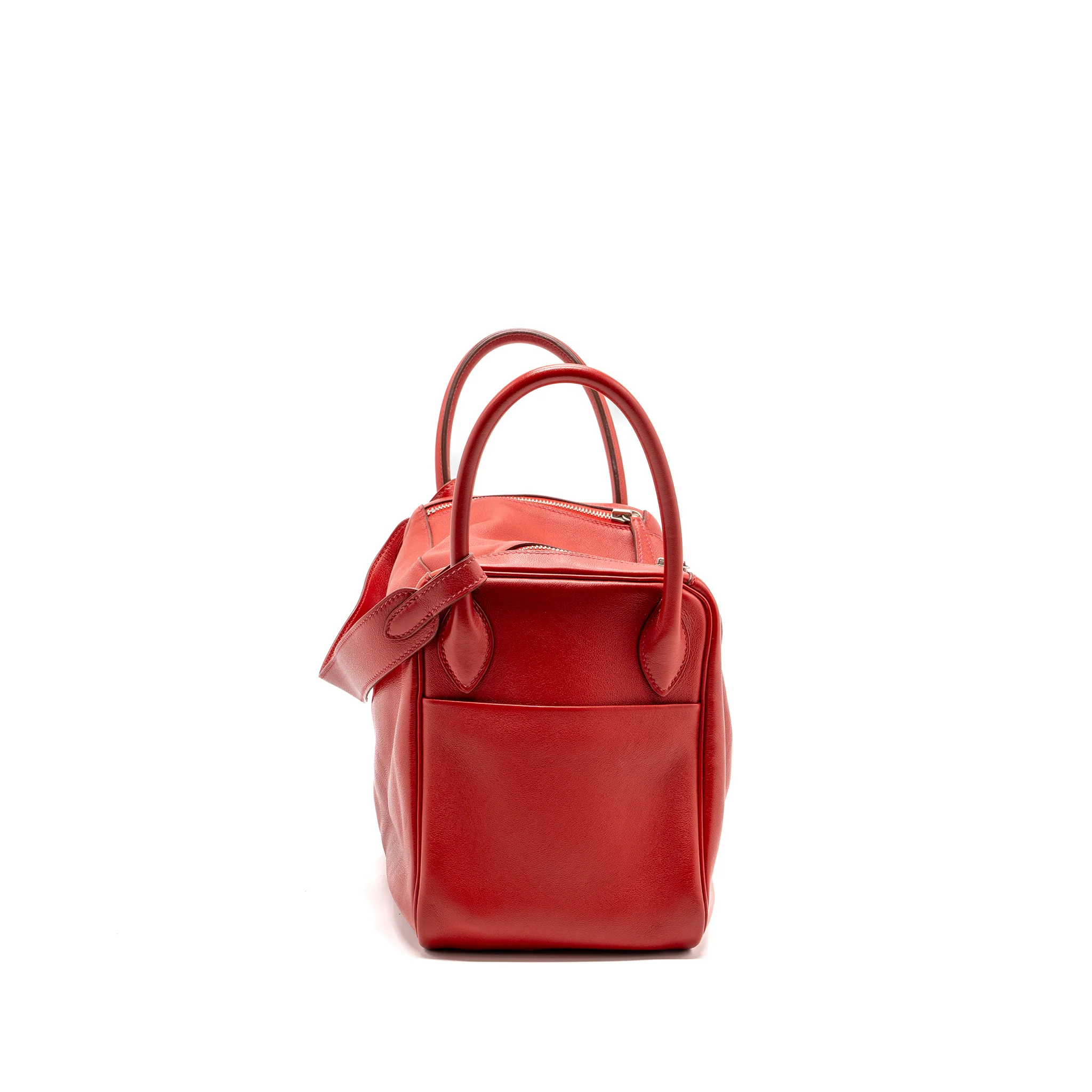 Hermes lindy 30 swift red SHW stamp X - Image 4