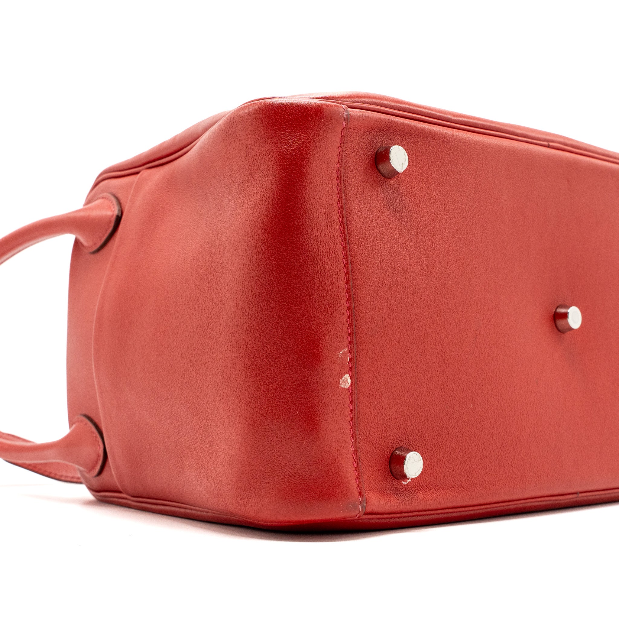 Hermes lindy 30 swift red SHW stamp X - Image 6