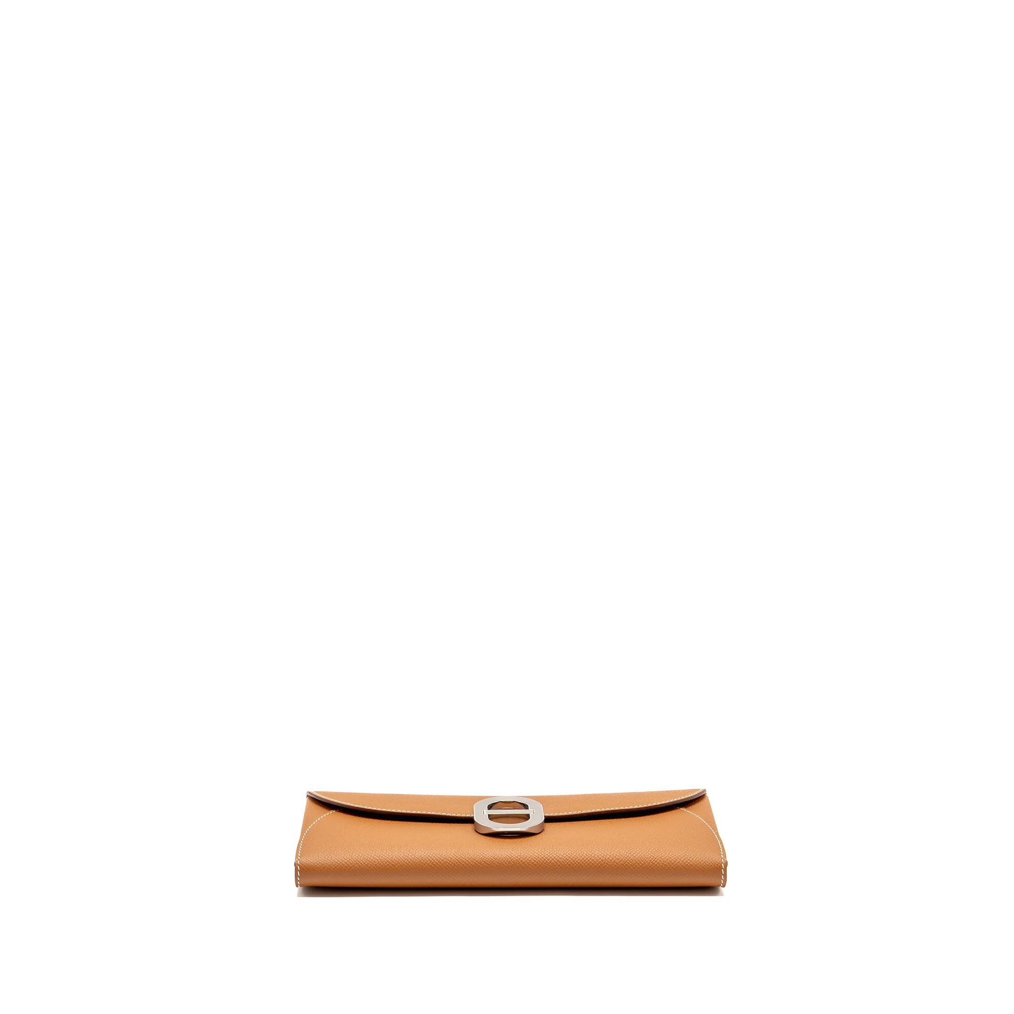 Hermes Maillon to go wallet epsom gold SHW stamp B - Image 6