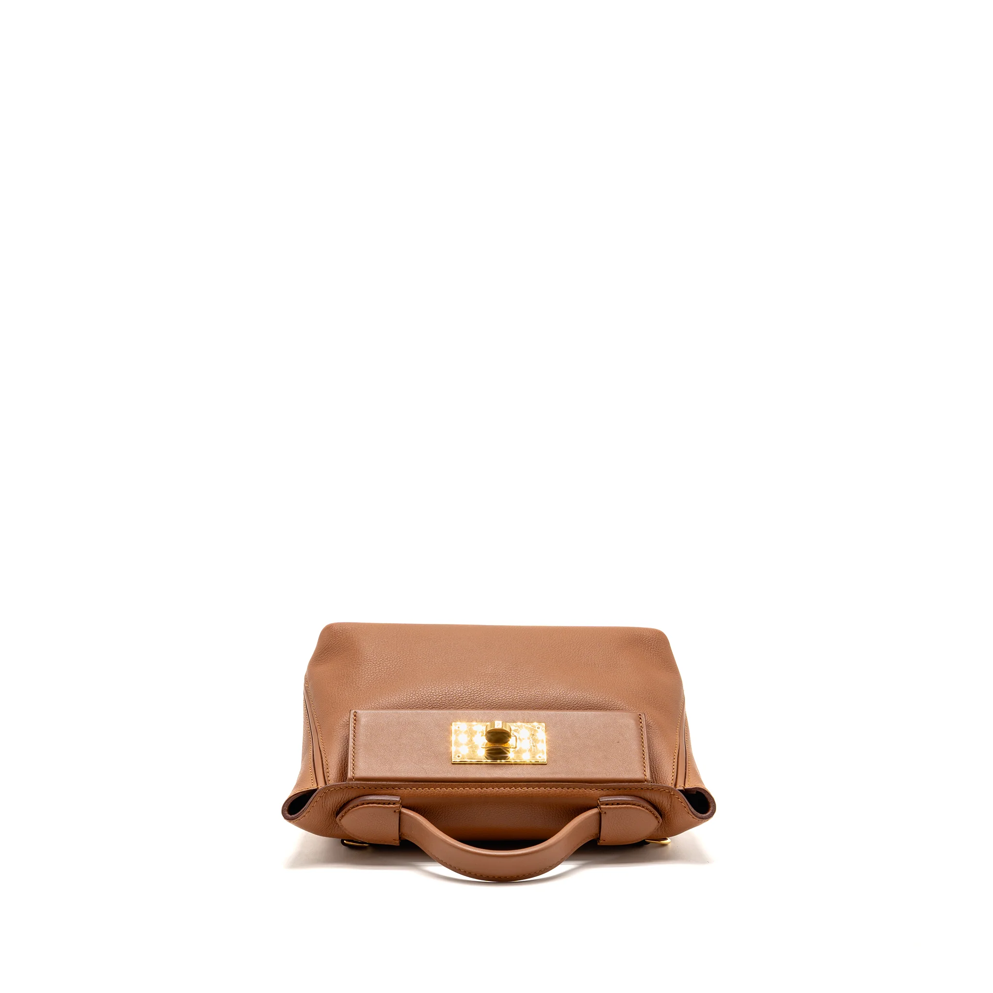 Hermes mini 24/24 2424-21 bag evercolor gold GHW stamp Z - Image 5