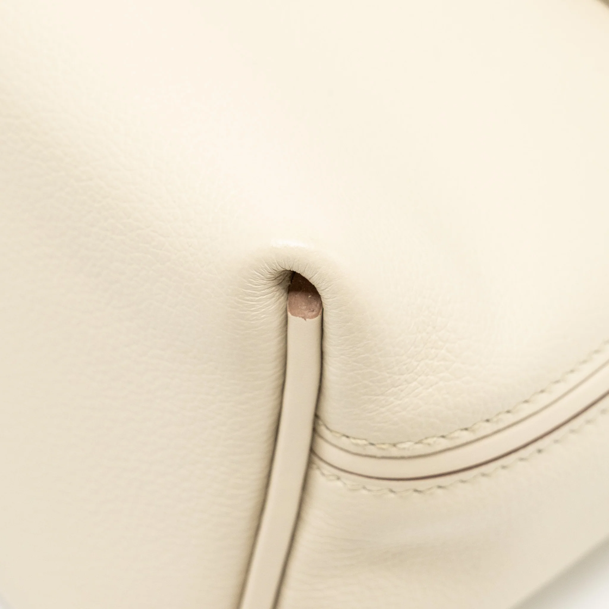 Hermes Mini 24/24 2424-21 Bag Evercolor/ Swift Beton GHW Stamp B - Image 9
