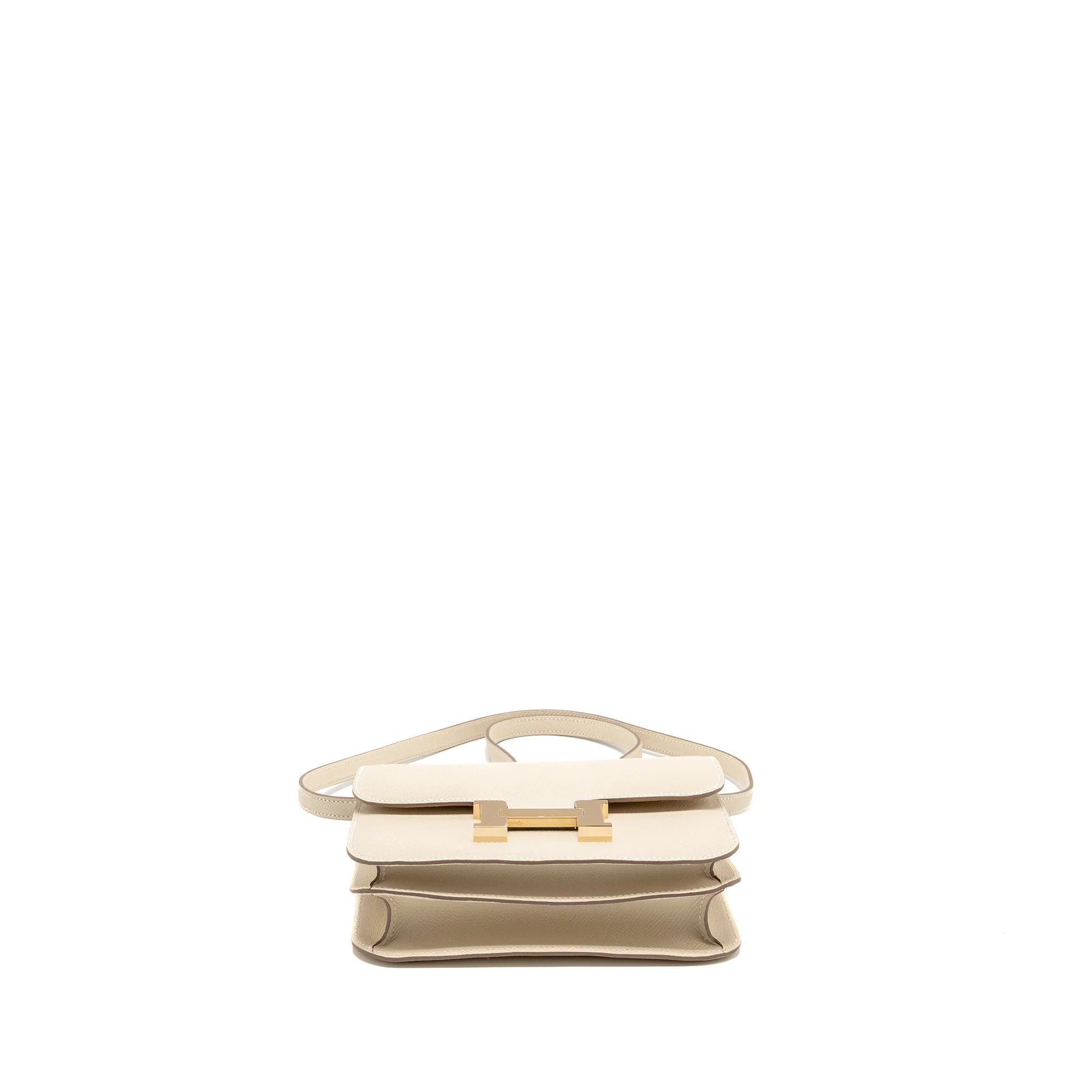 Hermes Mini Constance Epsom craie LGHW Stamp W - Image 5