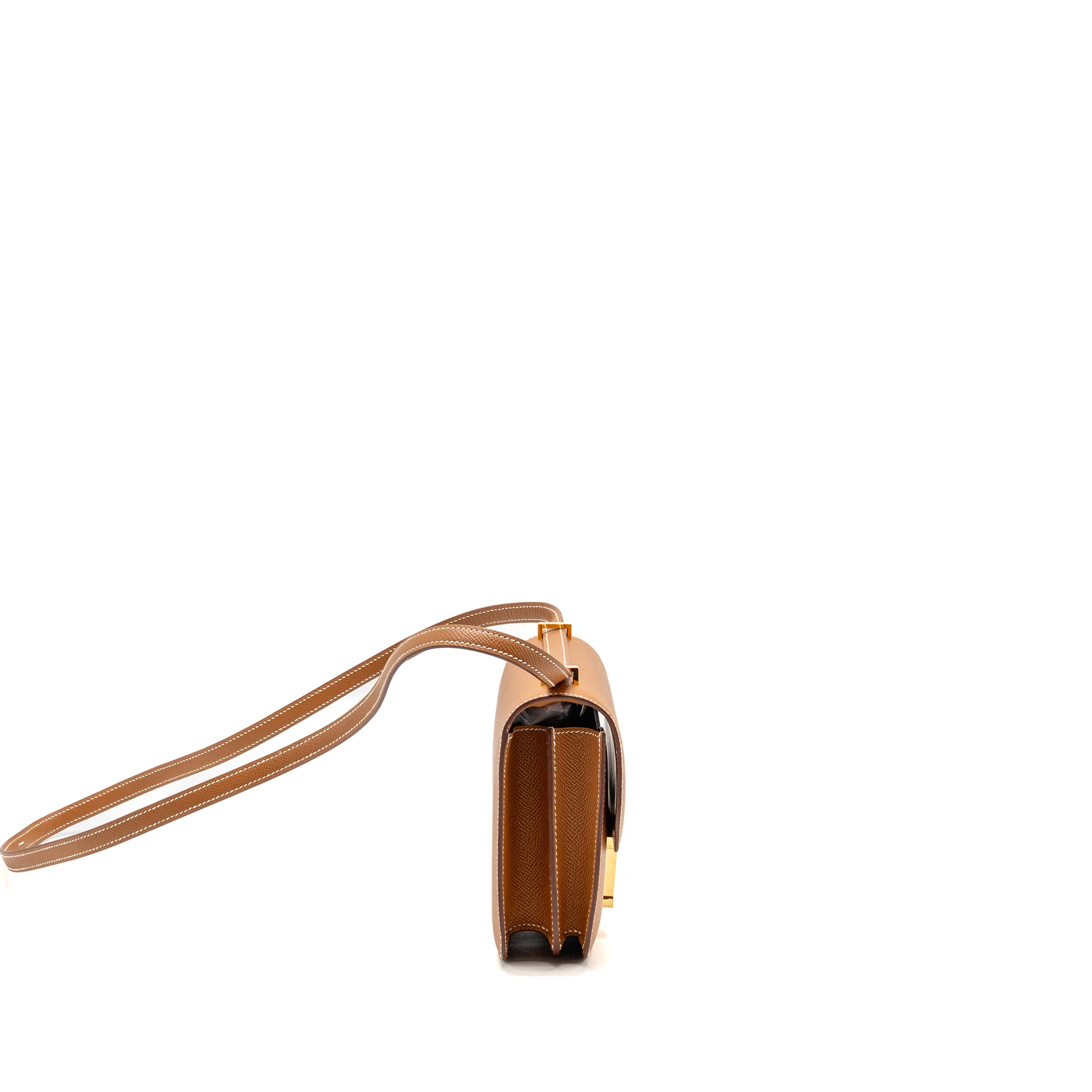 Hermes Mini Constance Epsom Gold GHW Stamp Y - Image 3