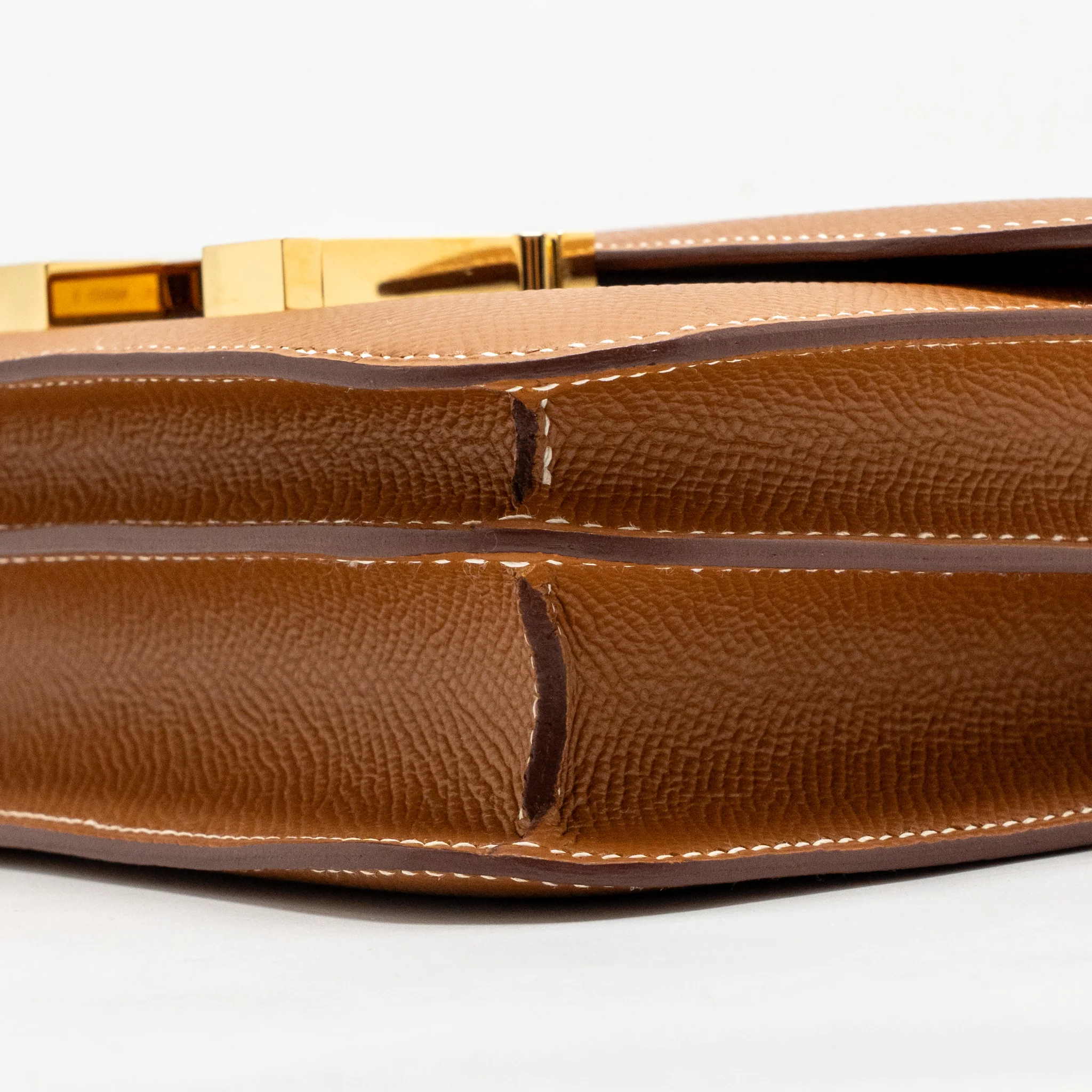 Hermes Mini Constance Epsom Gold GHW Stamp Y - Image 8