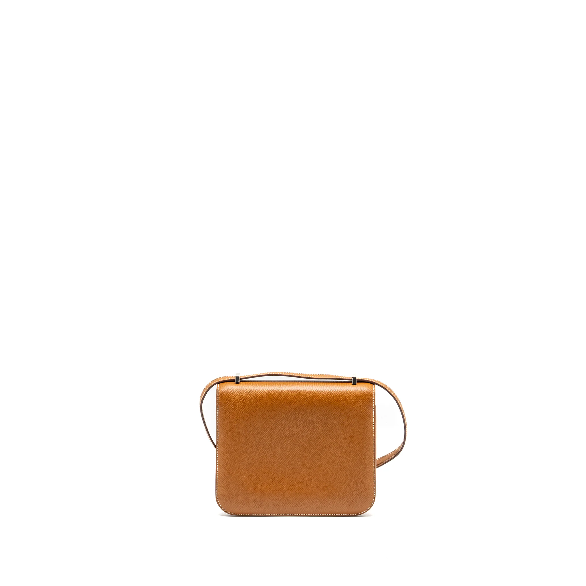 Hermes Mini Constance Epsom Gold SHW stamp A - Image 2