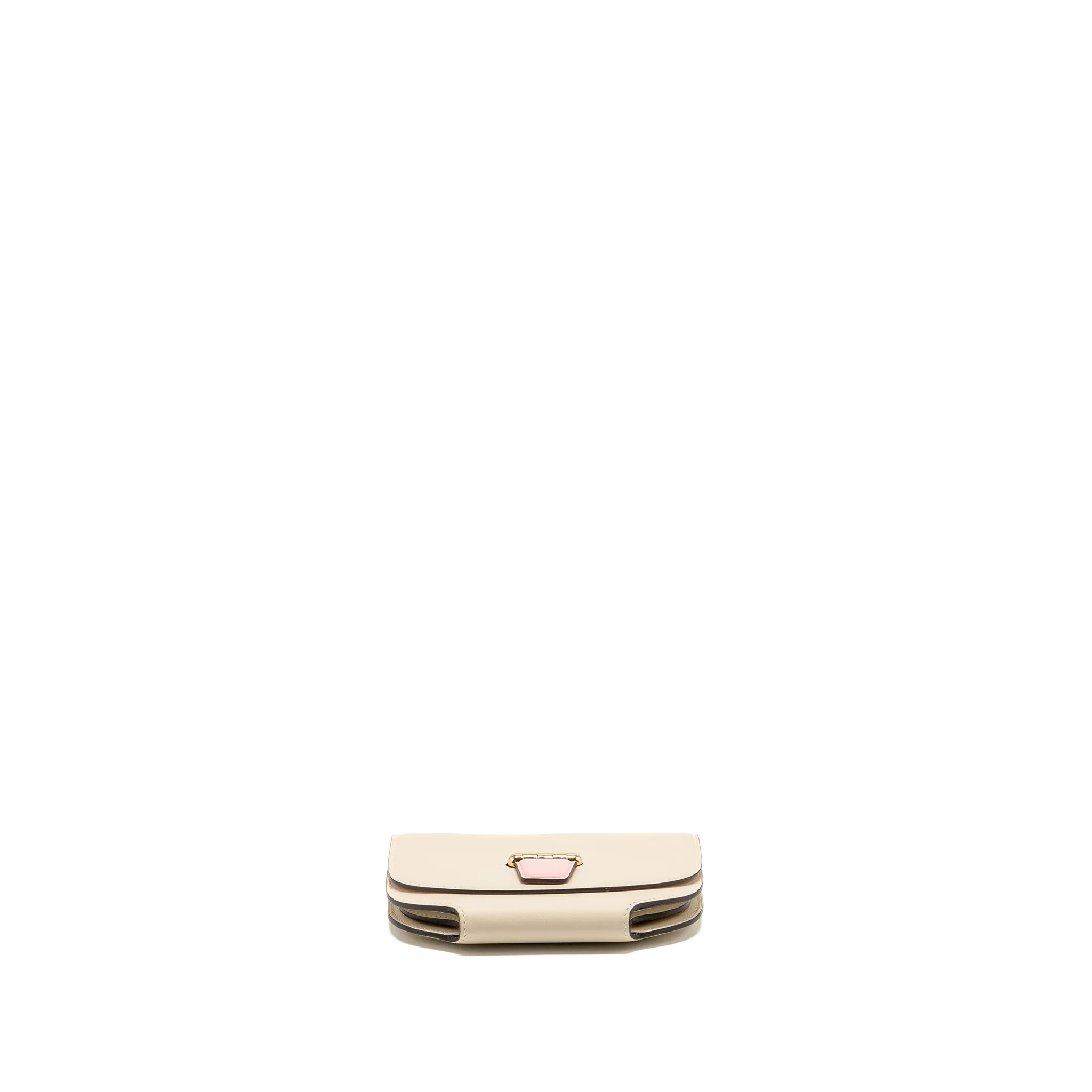Hermes Mini Convoyeur Bag Swift Craie/ Rose Sakura GHW Stamp T - Image 6