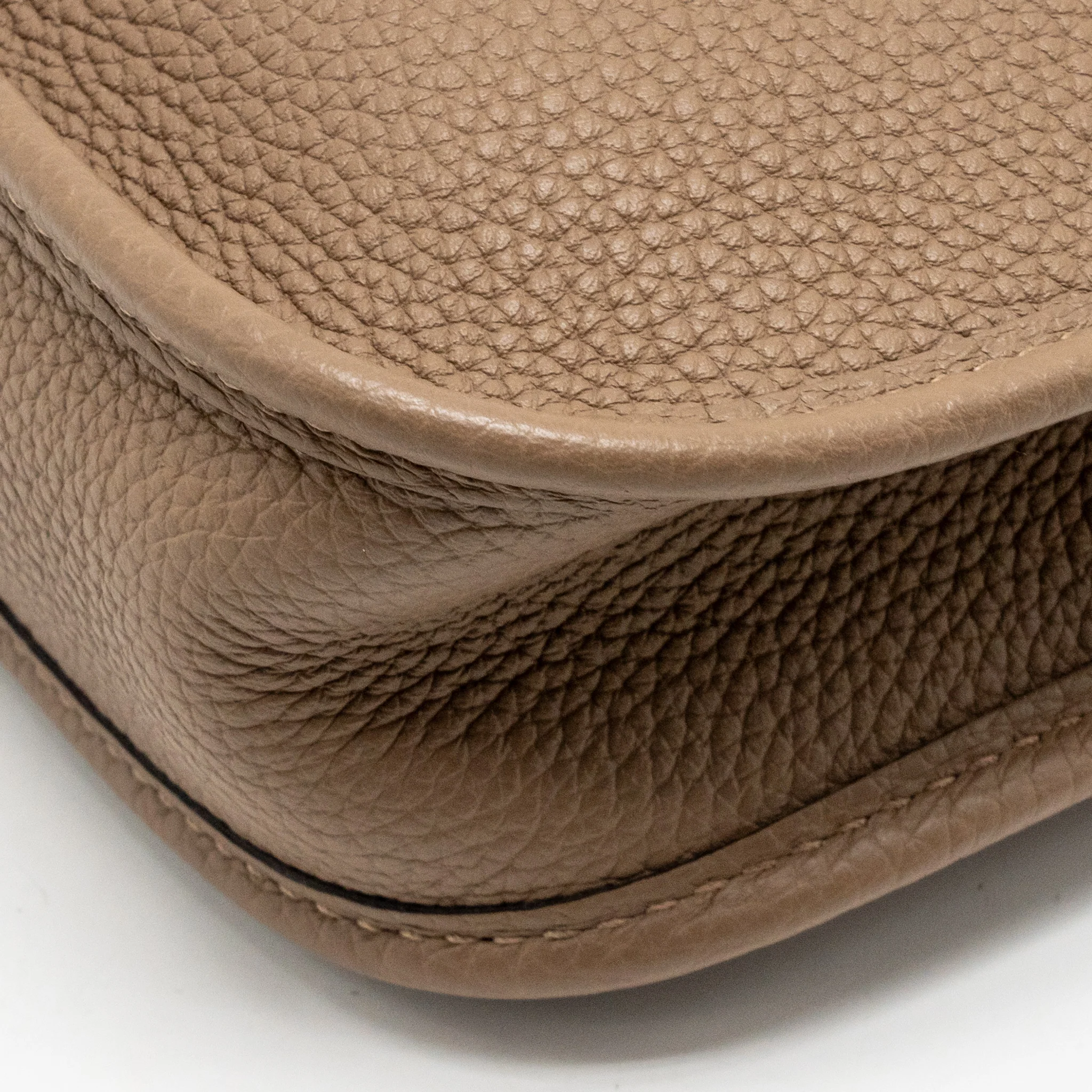 Hermes Mini Evelyne Clemence beige Marfa / multicolor shoulder strap SHW stamp Z - Image 12