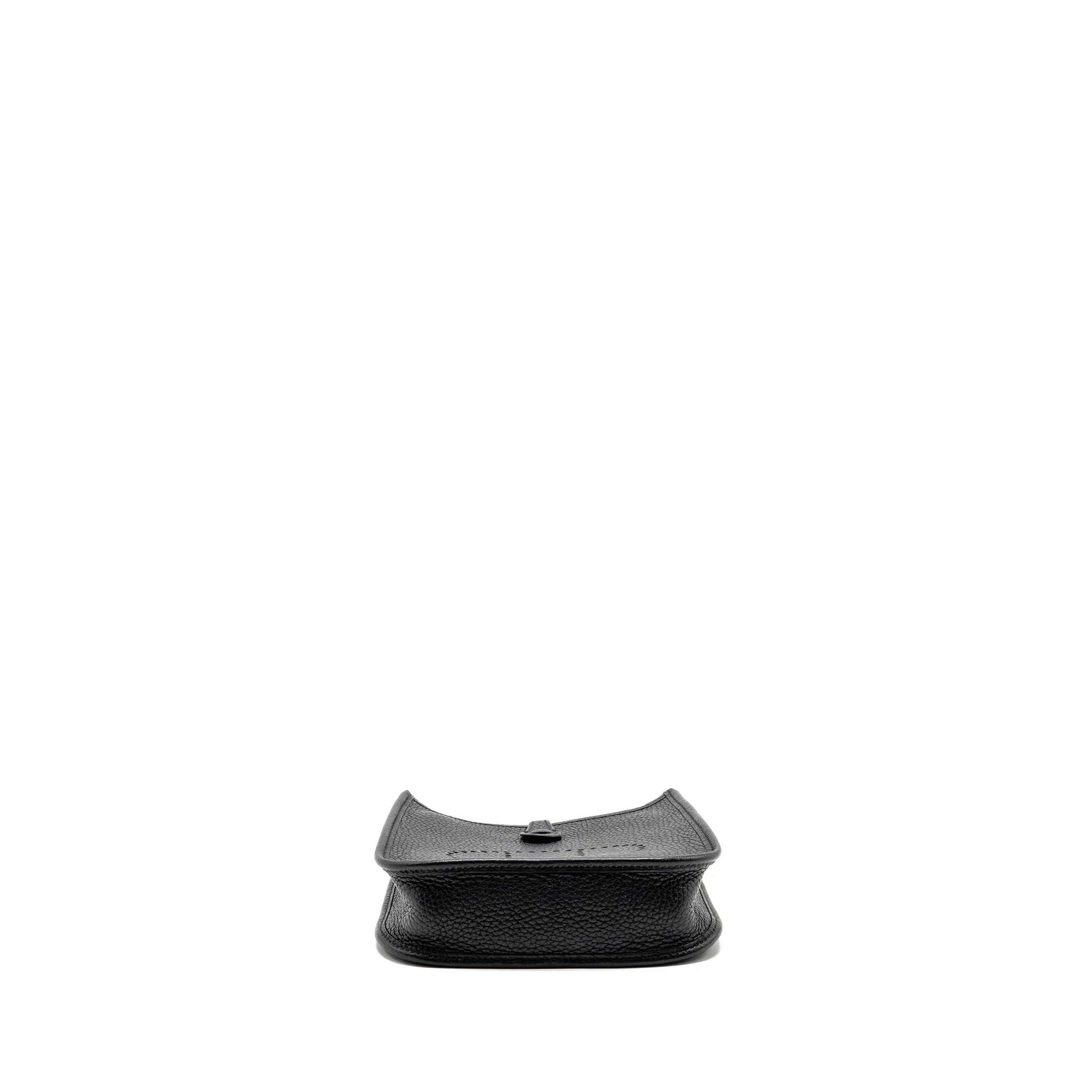 Hermes Mini Evelyne Clemence Black GHW Stamp Z - Image 6