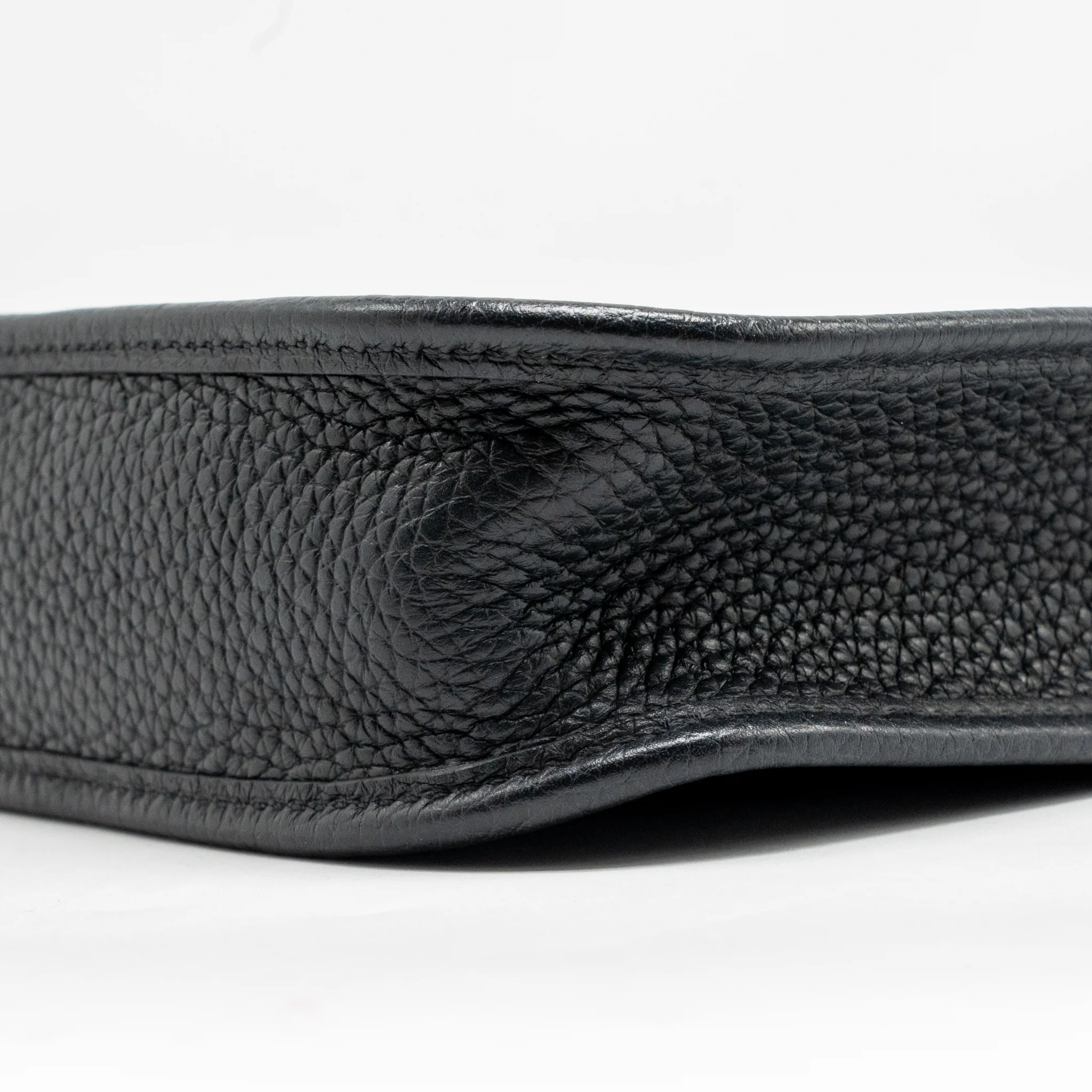 Hermes Mini Evelyne Clemence Black GHW Stamp Z - Image 8