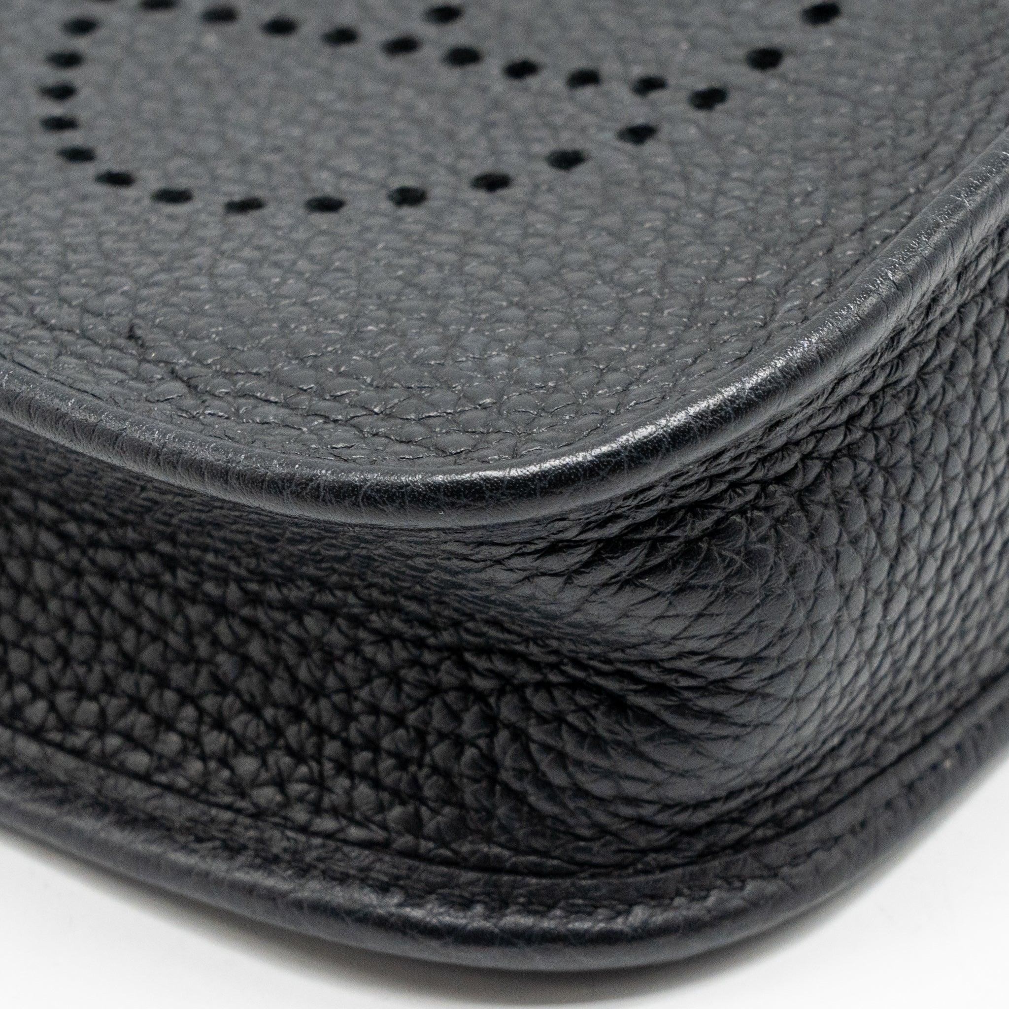 Hermes Mini Evelyne Clemence Black GHW Stamp Z - Image 9