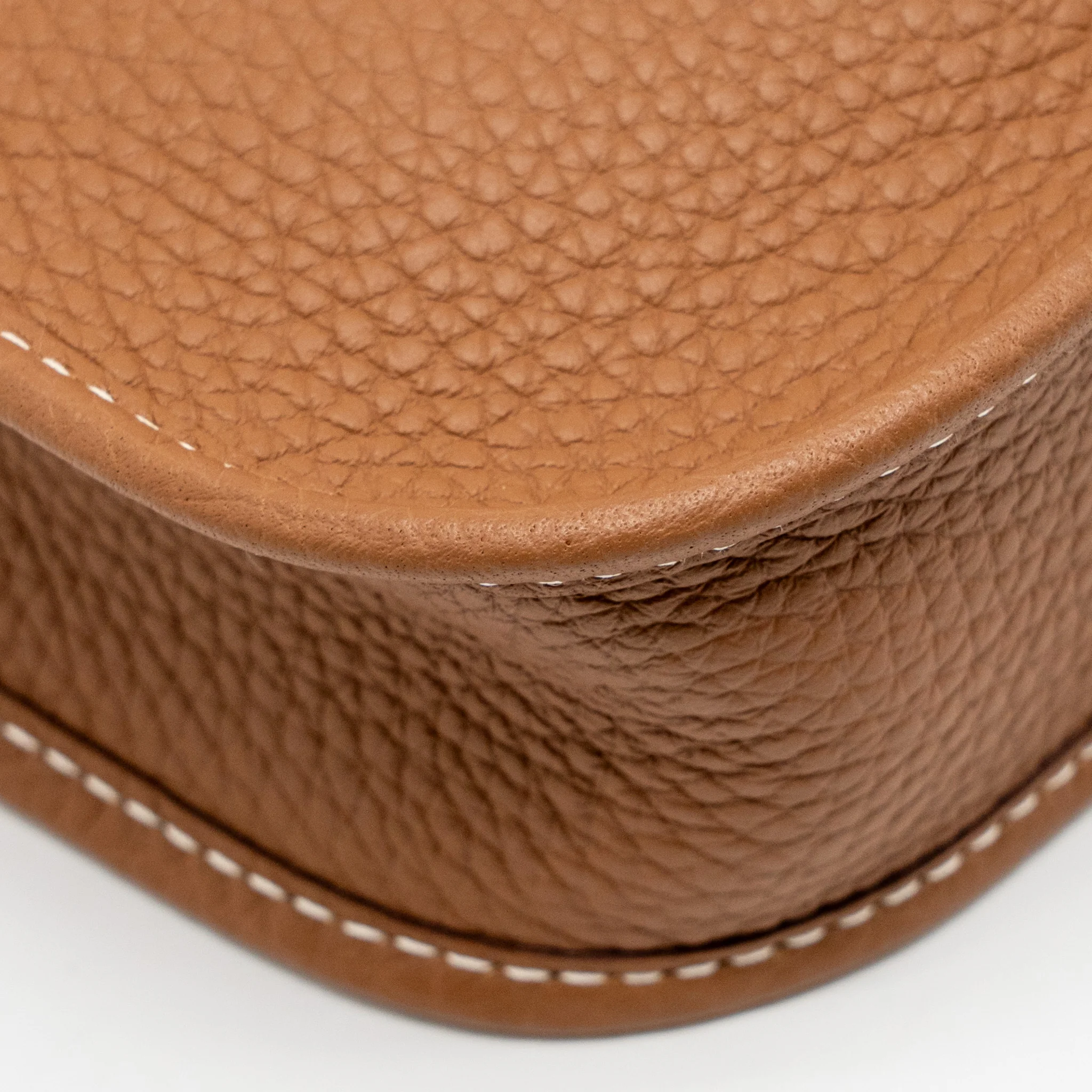 Hermes Mini Evelyne Clemence Gold GHW Stamp K - Image 10