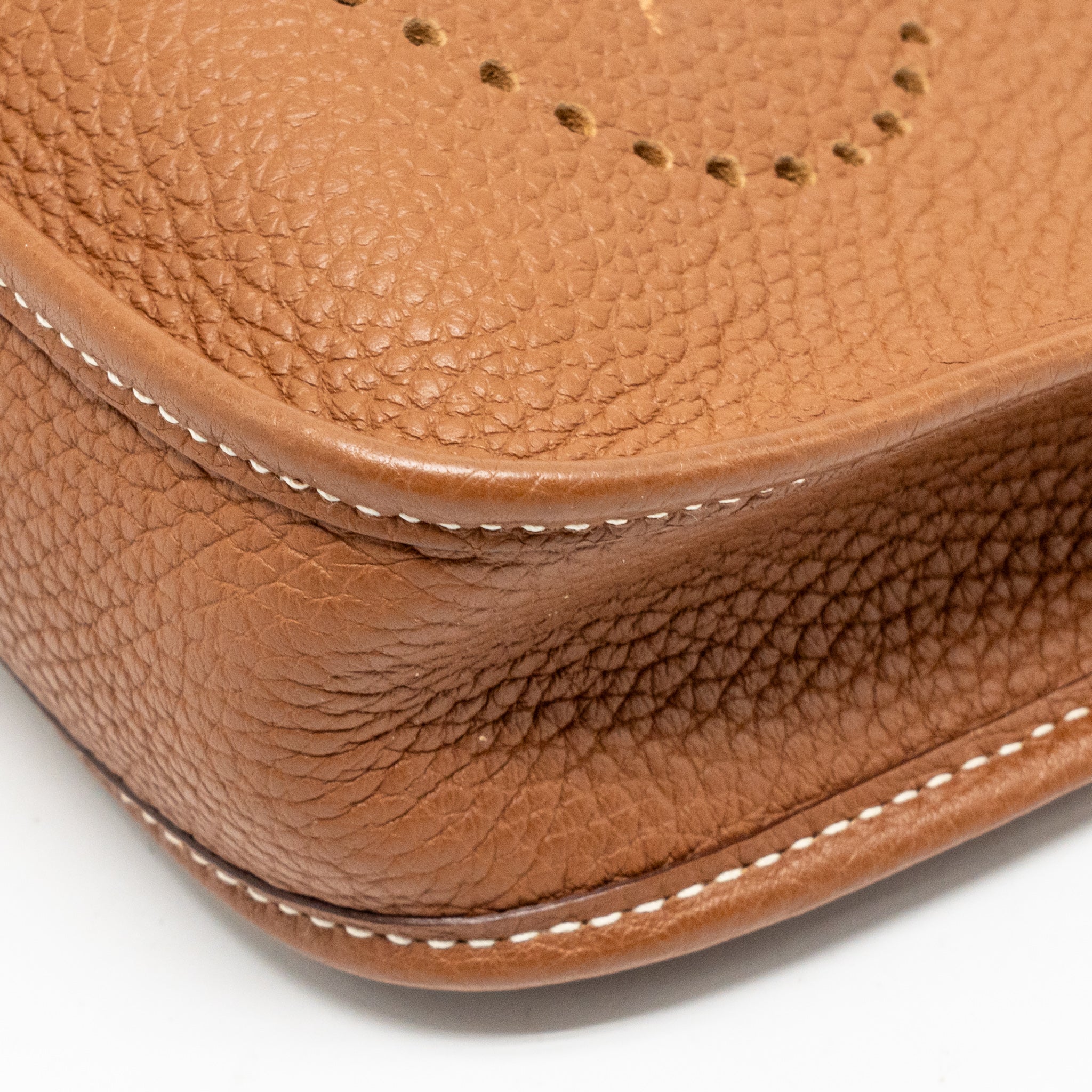 Hermes Mini Evelyne clemence gold SHW stamp Y - Image 10