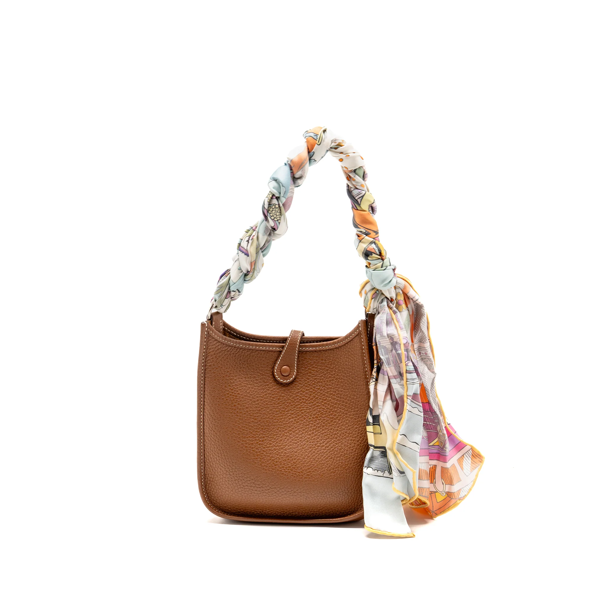 Hermes Mini Evelyne clemence gold SHW stamp Y - Image 2