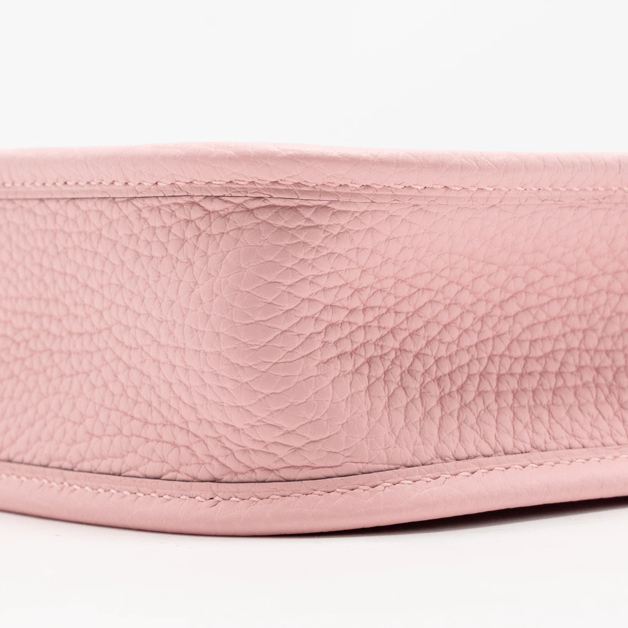 Hermes Mini Evelyne Clemence Rose sakura SHW Stamp K - Image 8