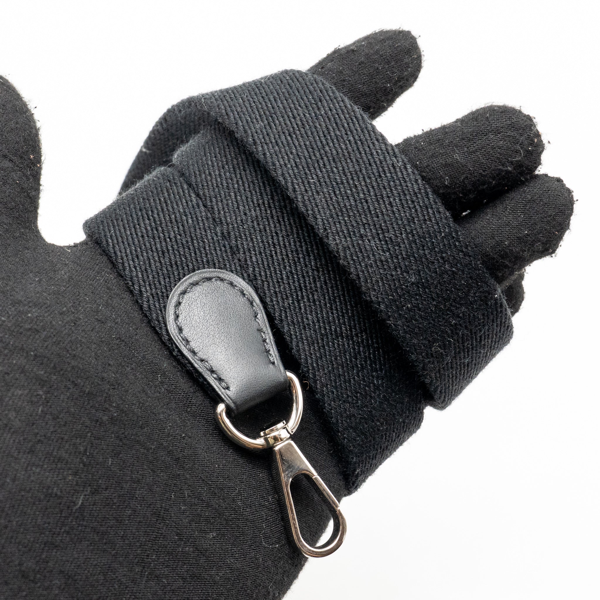 Hermes Mini Evelyne Feutre/Swift/Sangle Wool Graphite/Black SHW Stamp U - Image 16