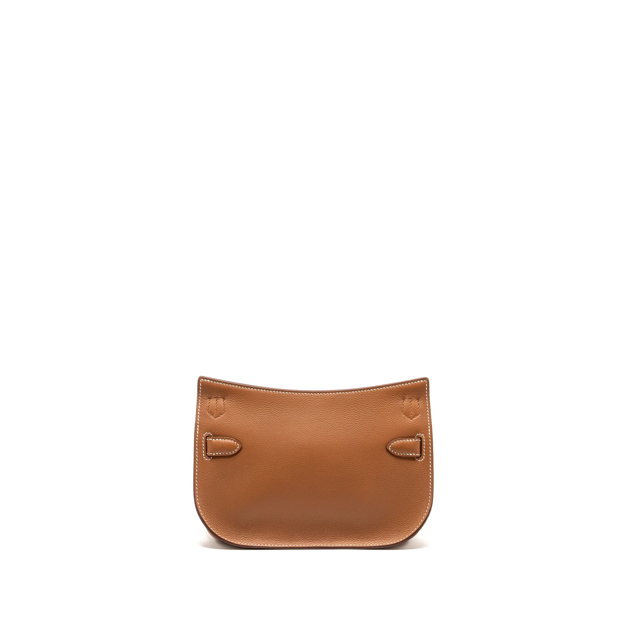 Hermes Mini Jypsiere Evercolor Gold GHW stamp W - Image 2
