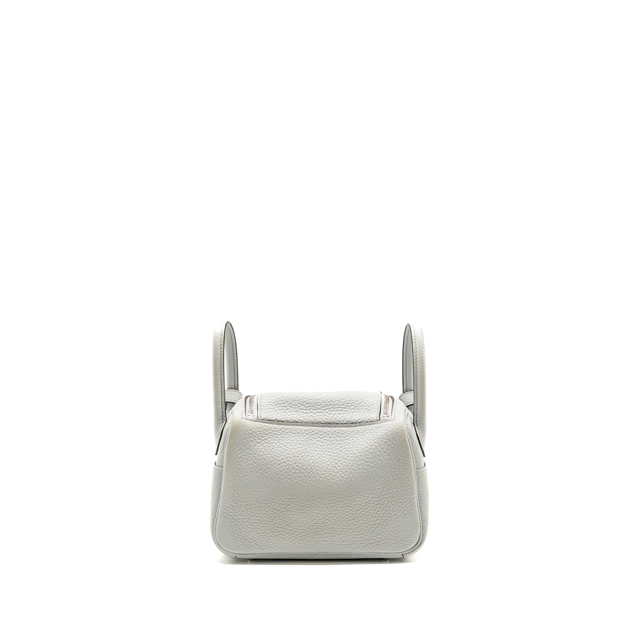 Hermes Mini Lindy Clemence blue pale SHW stamp U - Image 2