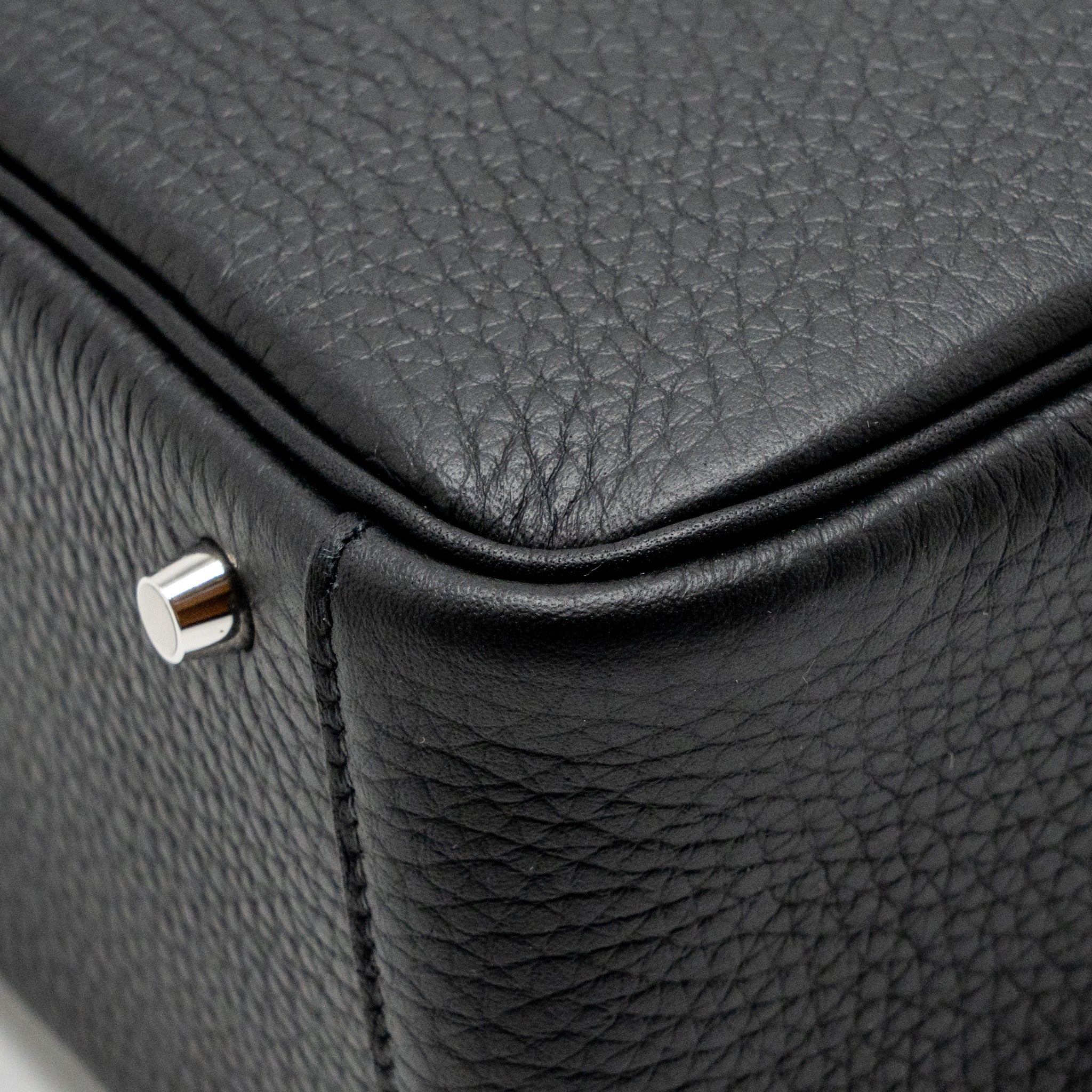 Hermes Mini Lindy II Clemence black SHW stamp G - Image 12
