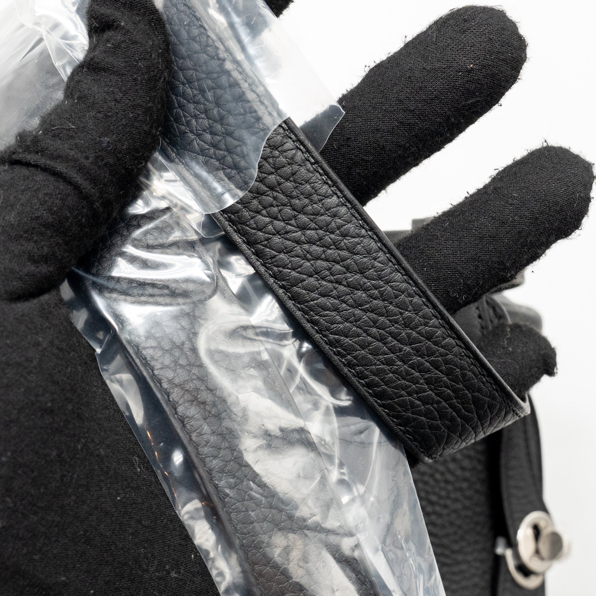 Hermes Mini Lindy II Clemence black SHW stamp G - Image 17