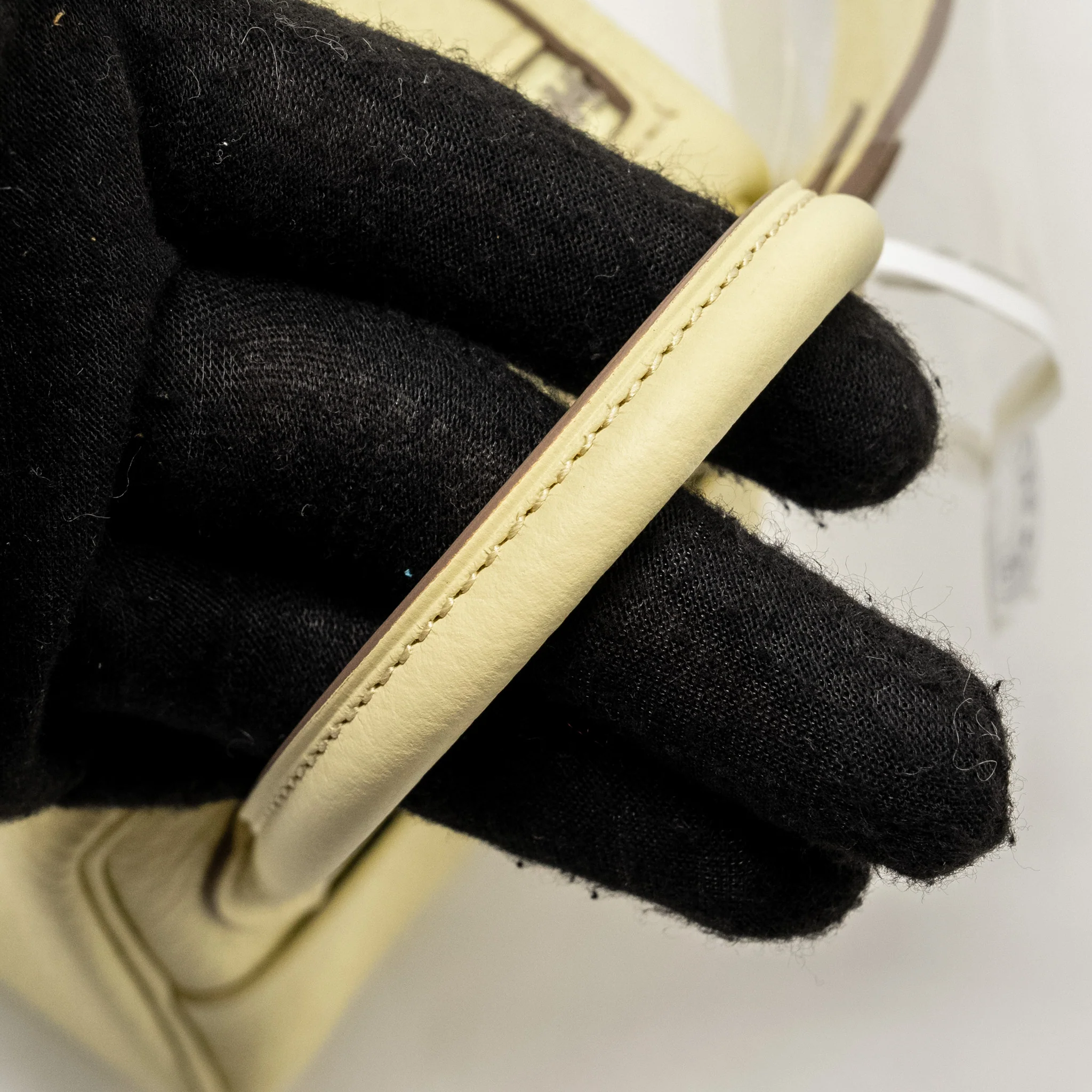Hermes Mini Lindy II Clemence Jaune Milton SHW STAMP W - Image 13
